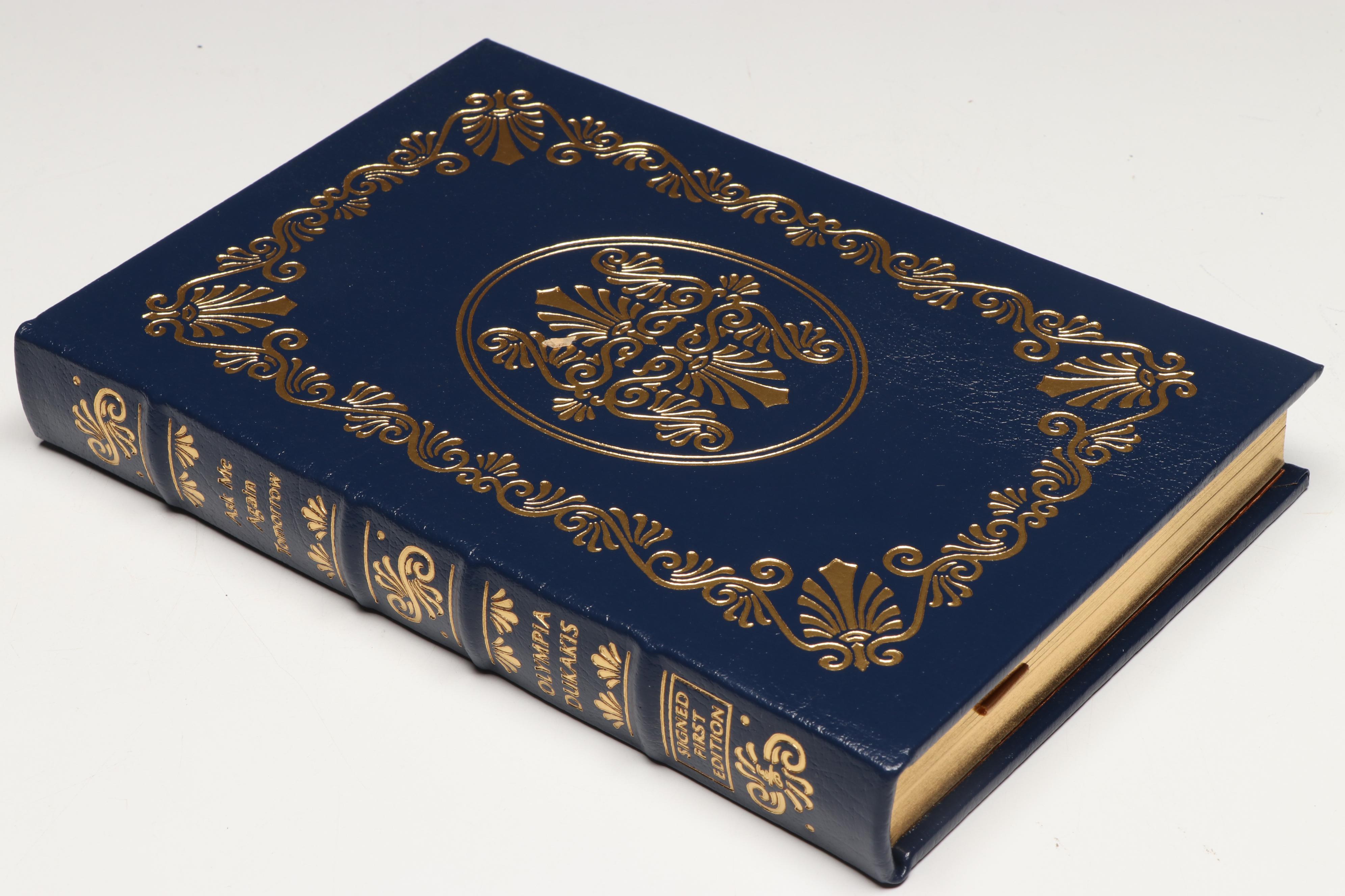 Signed First Edition "Ask Me Again Tomorrow" by Olympia Dukakis and More