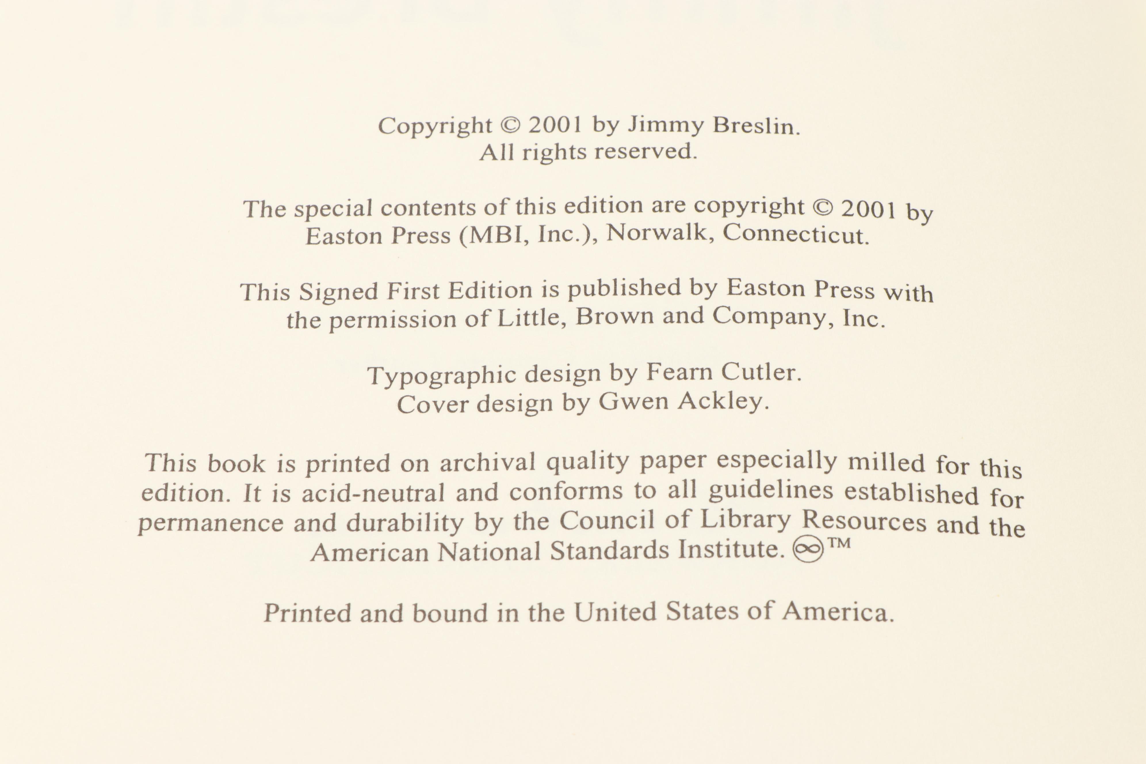 Signed First Edition "Ask Me Again Tomorrow" by Olympia Dukakis and More