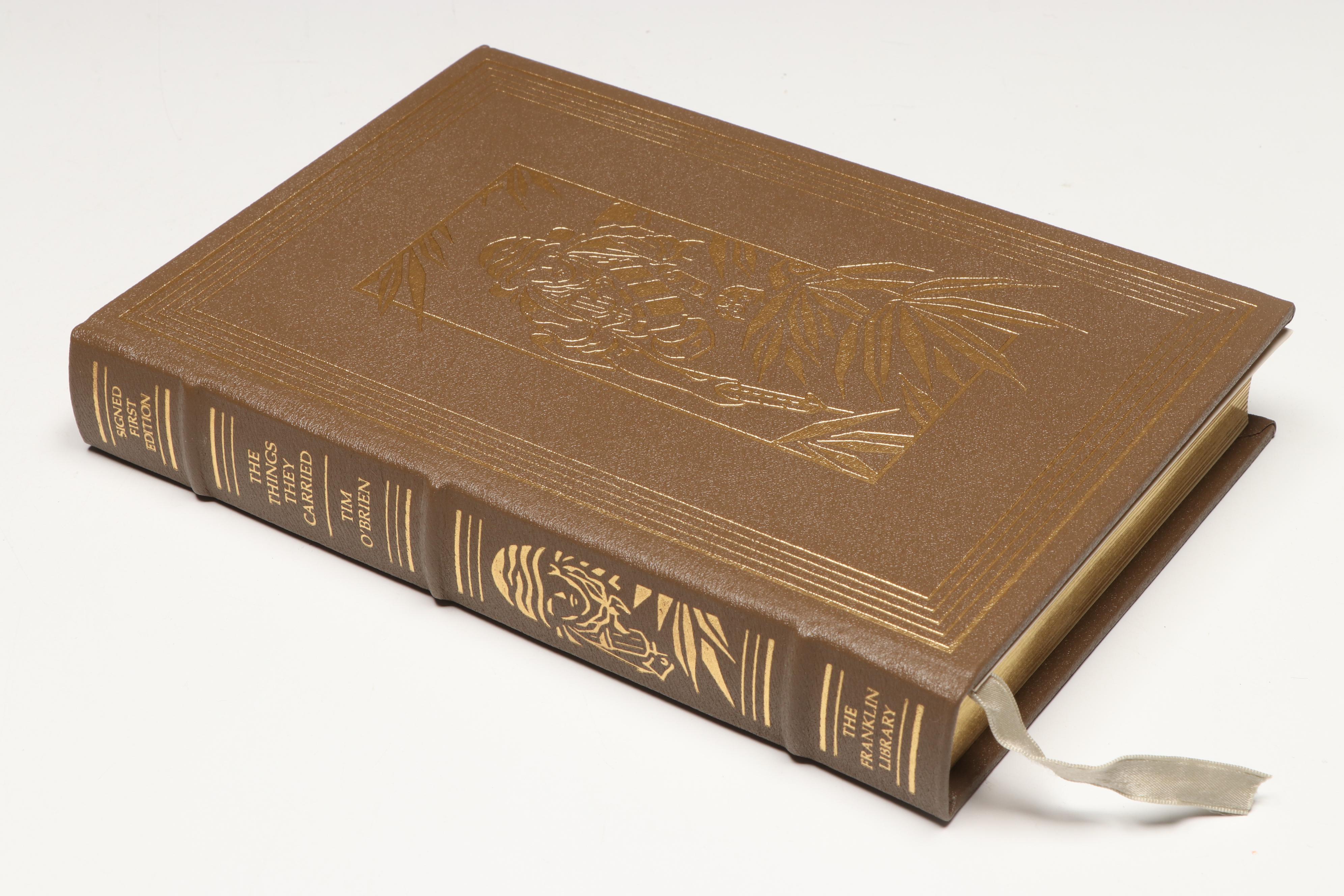 Signed First Edition "The Things They Carried" by Tim O'Brien and More Books