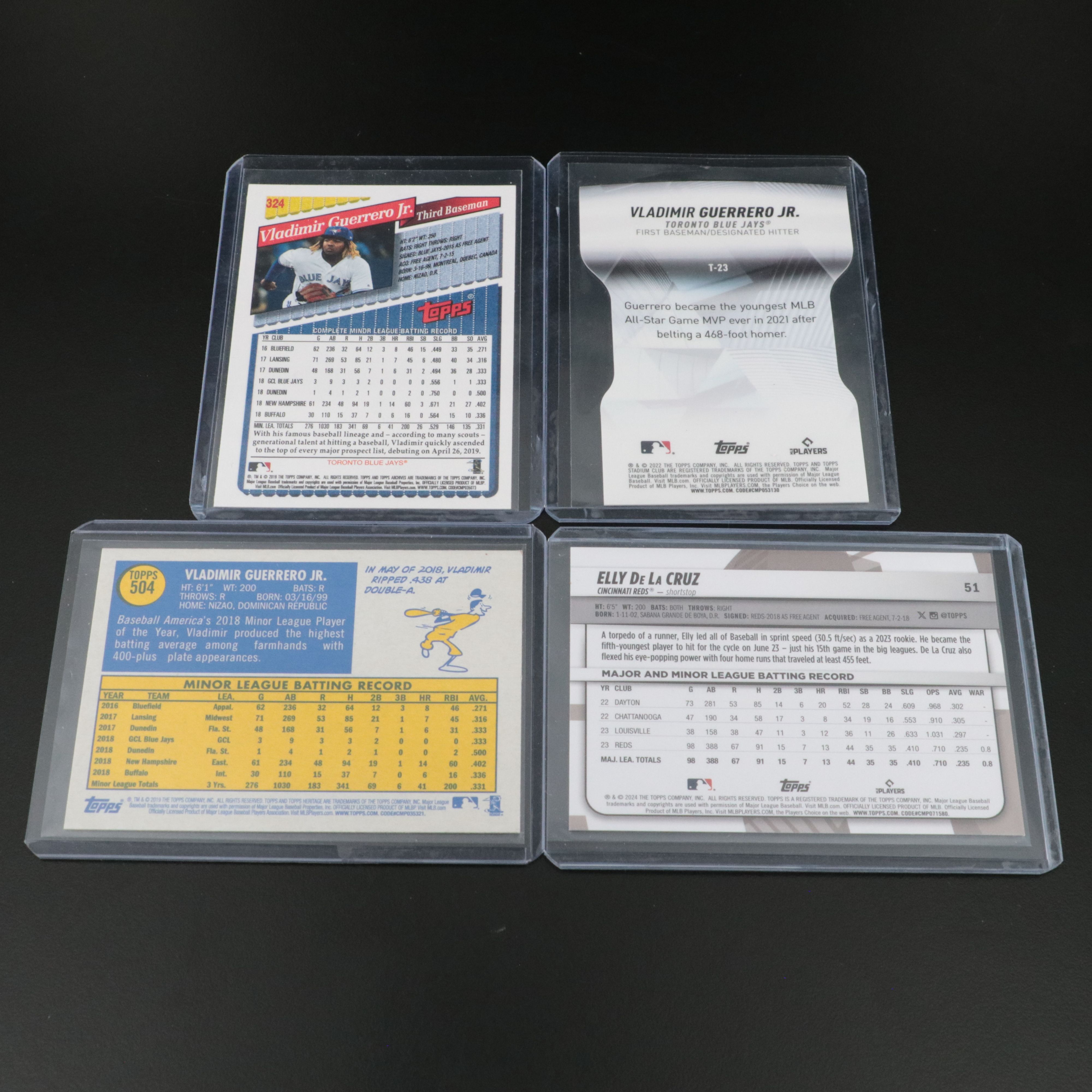 Nineteen Modern Baseball Cards, Star Players, Including Paul Skenes