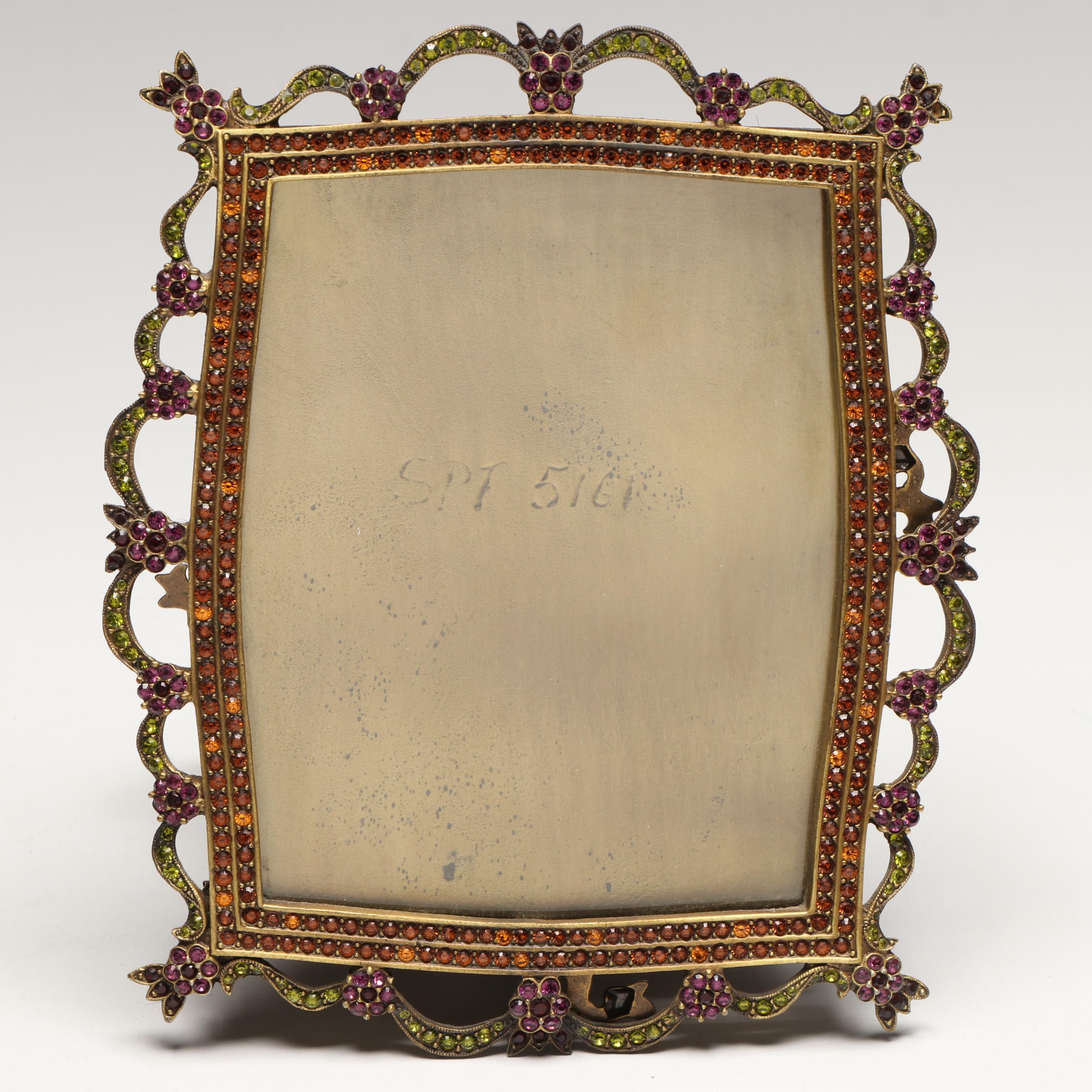 Jay Strongwater Jeweled and Enameled Picture Frames