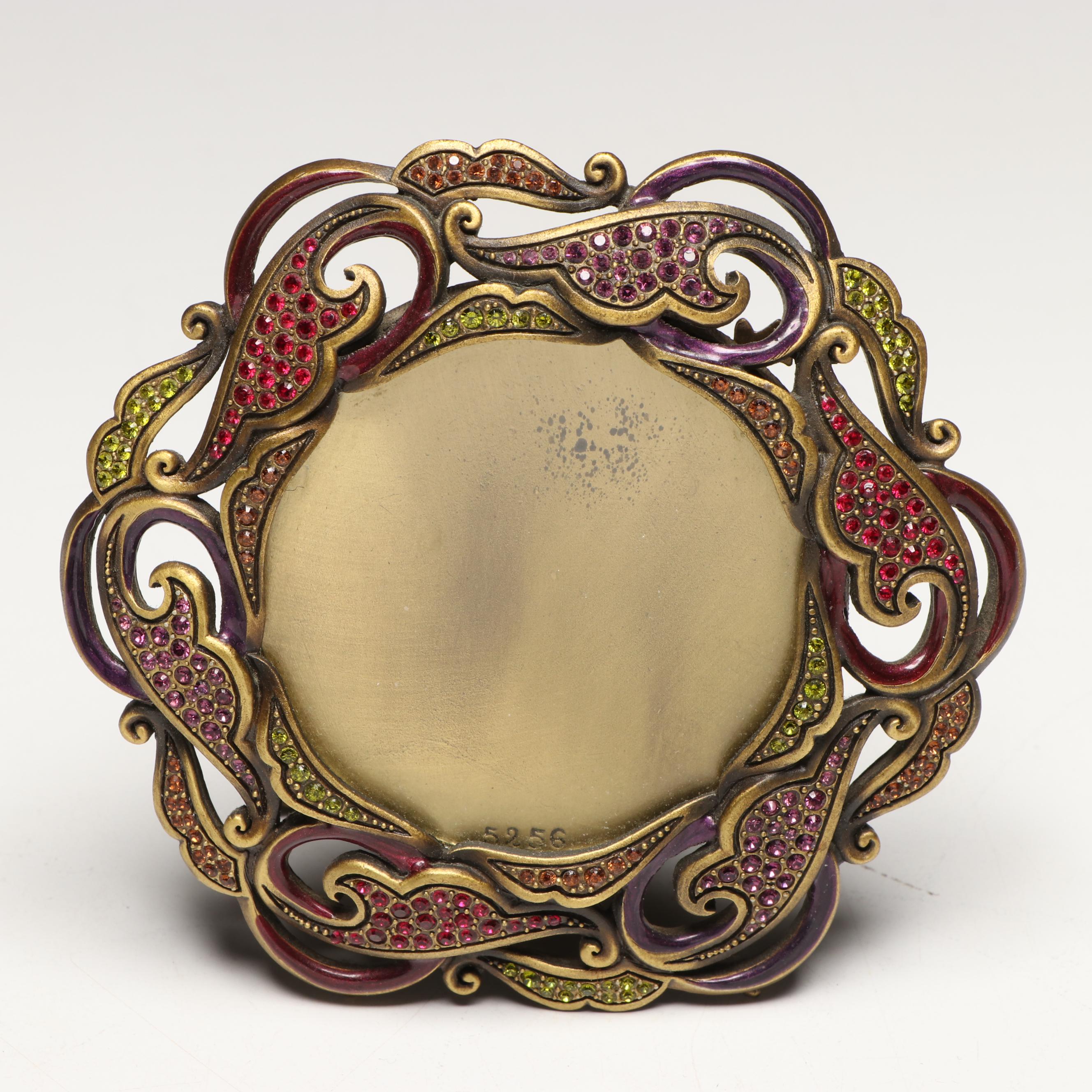Jay Strongwater Jeweled and Enameled Picture Frames