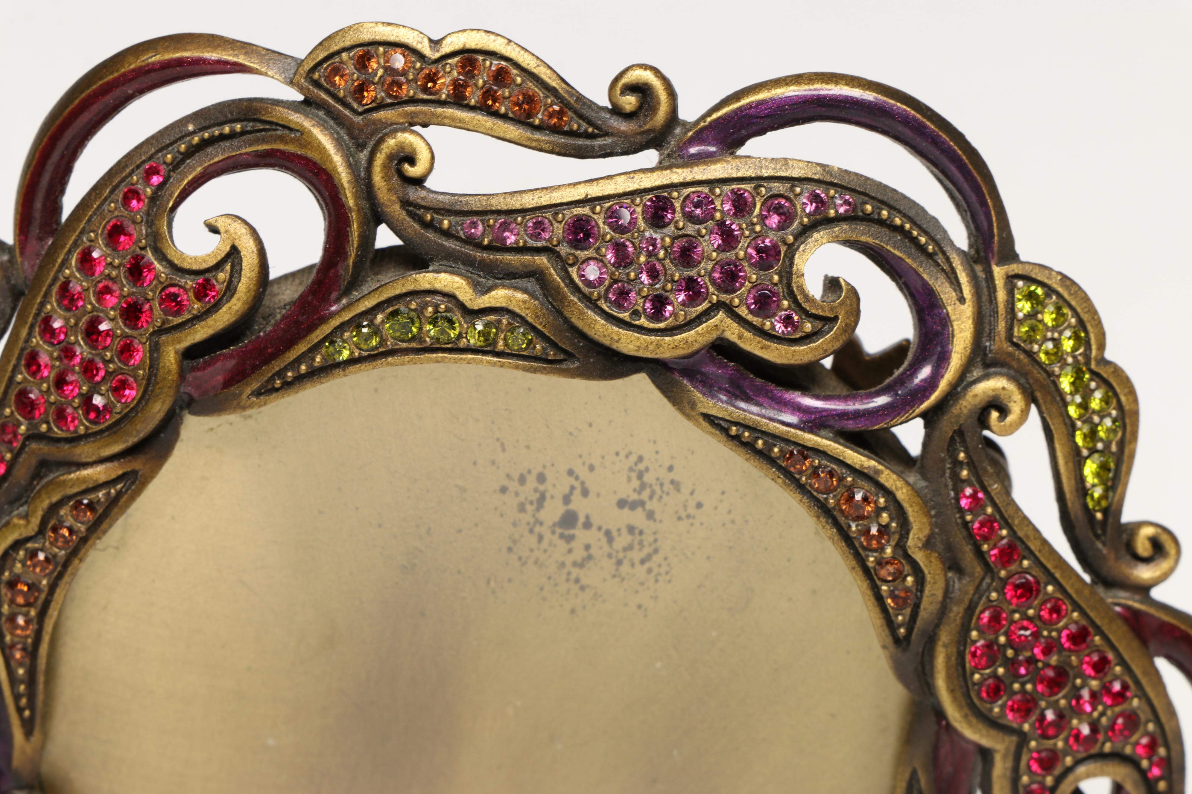Jay Strongwater Jeweled and Enameled Picture Frames
