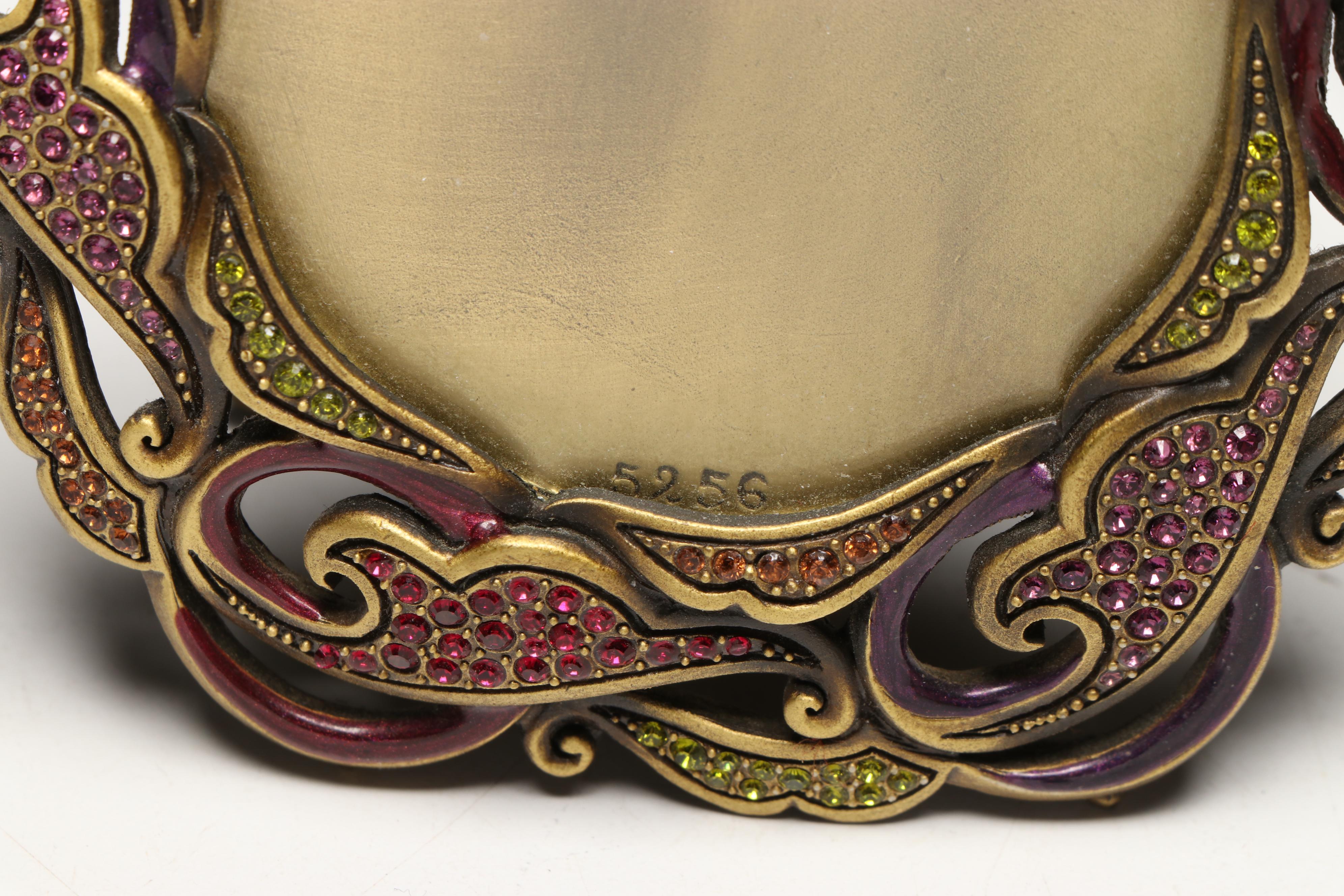 Jay Strongwater Jeweled and Enameled Picture Frames