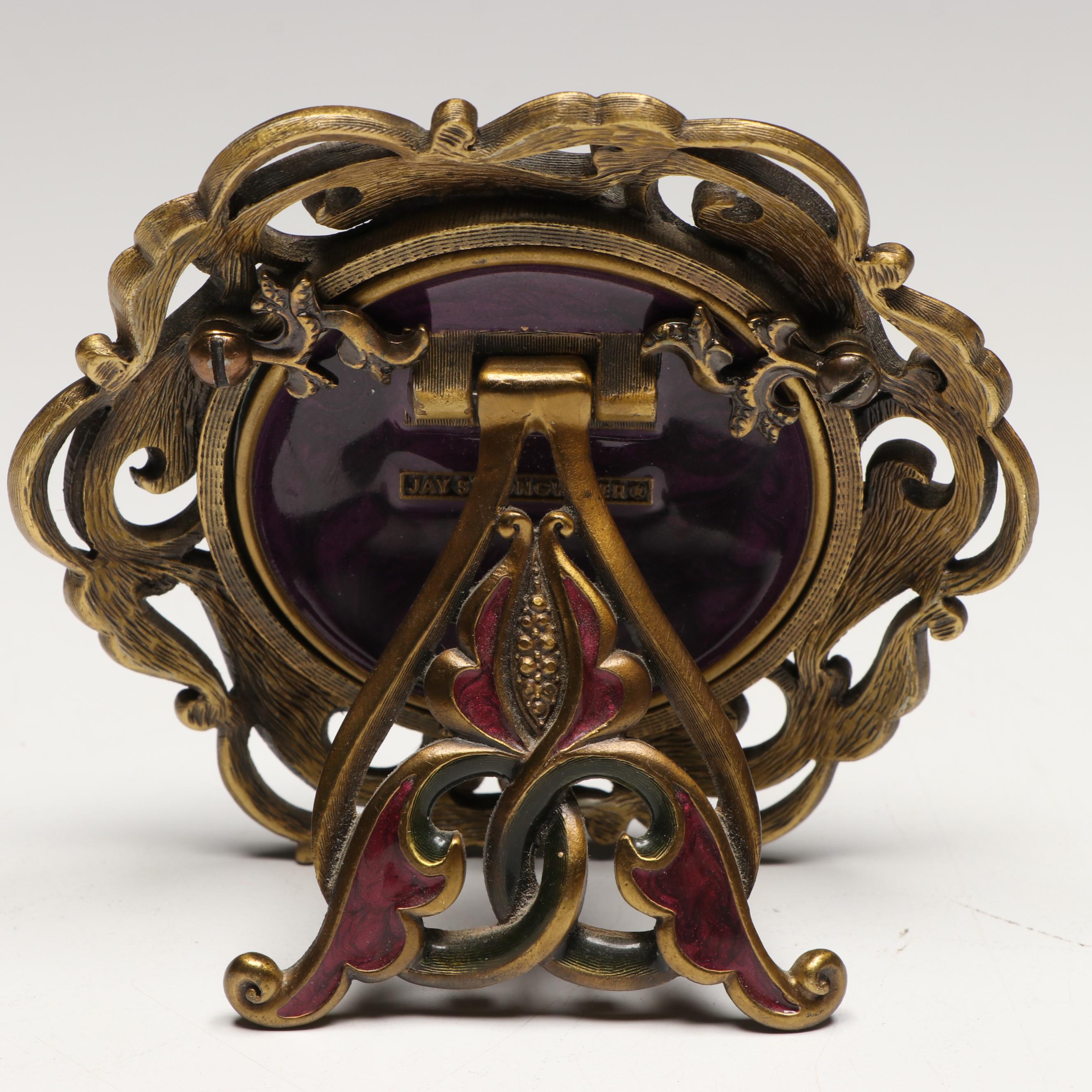 Jay Strongwater Jeweled and Enameled Picture Frames