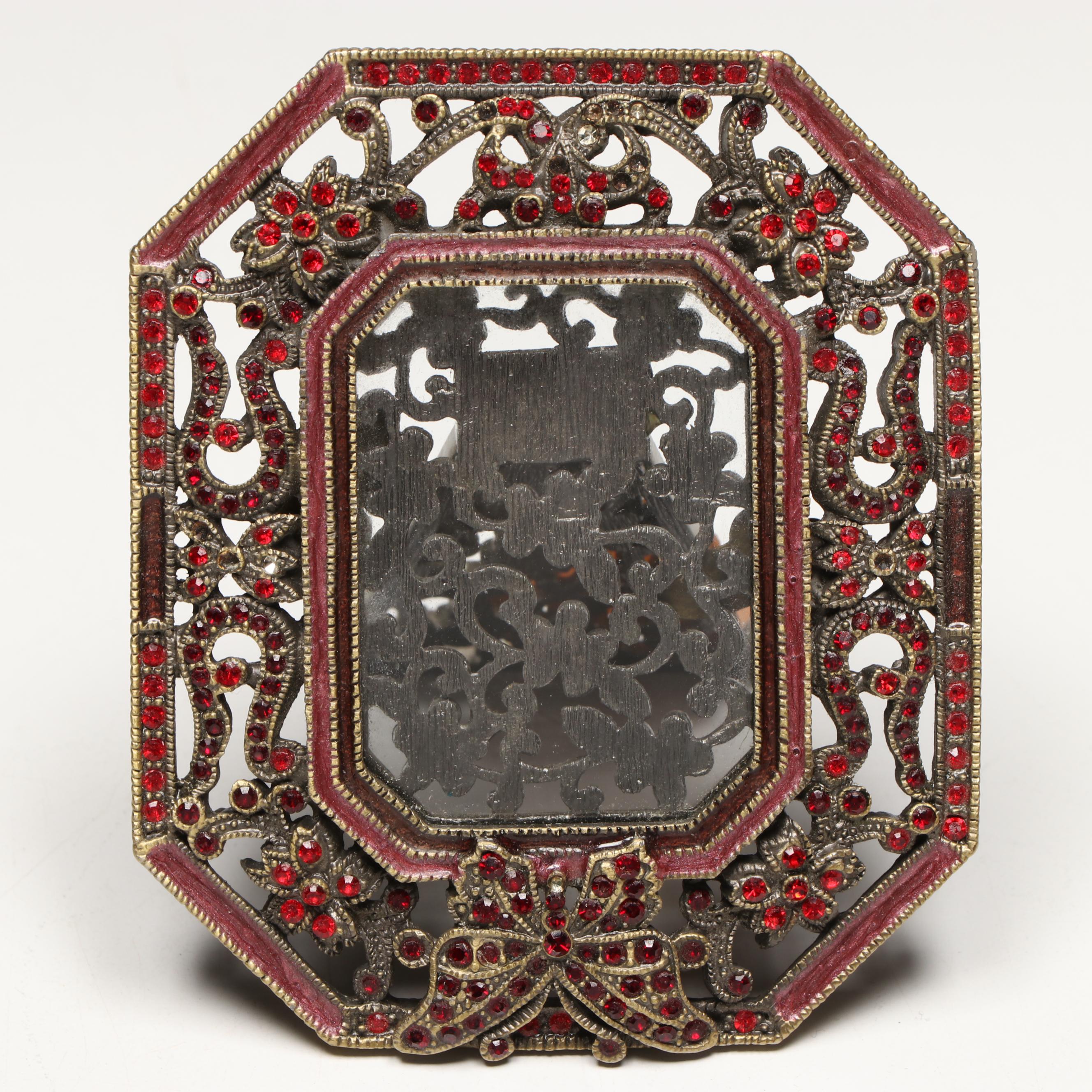 Jay Strongwater Jeweled and Enameled Picture Frames