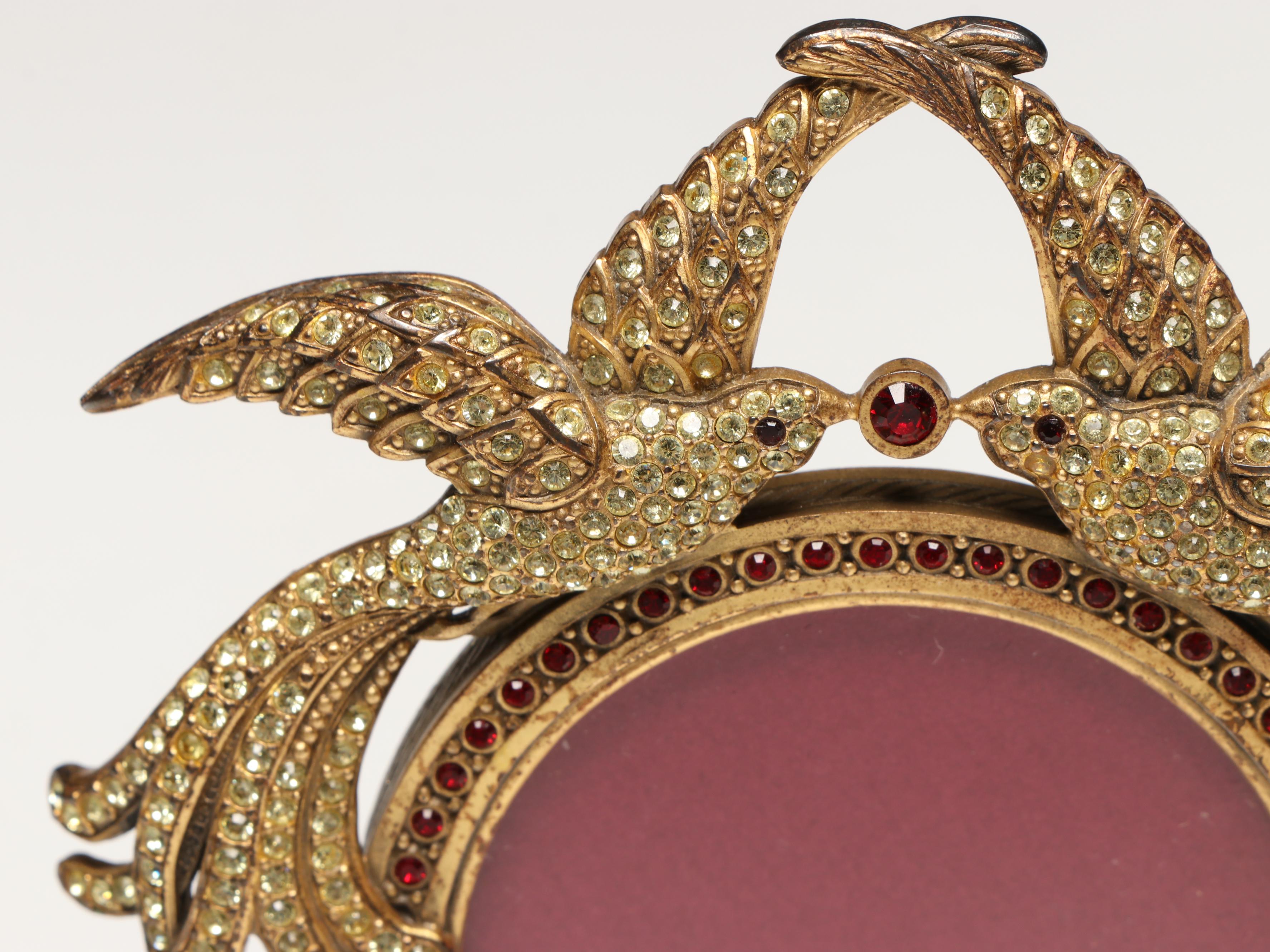 Jay Strongwater Jeweled and Enameled Picture Frames