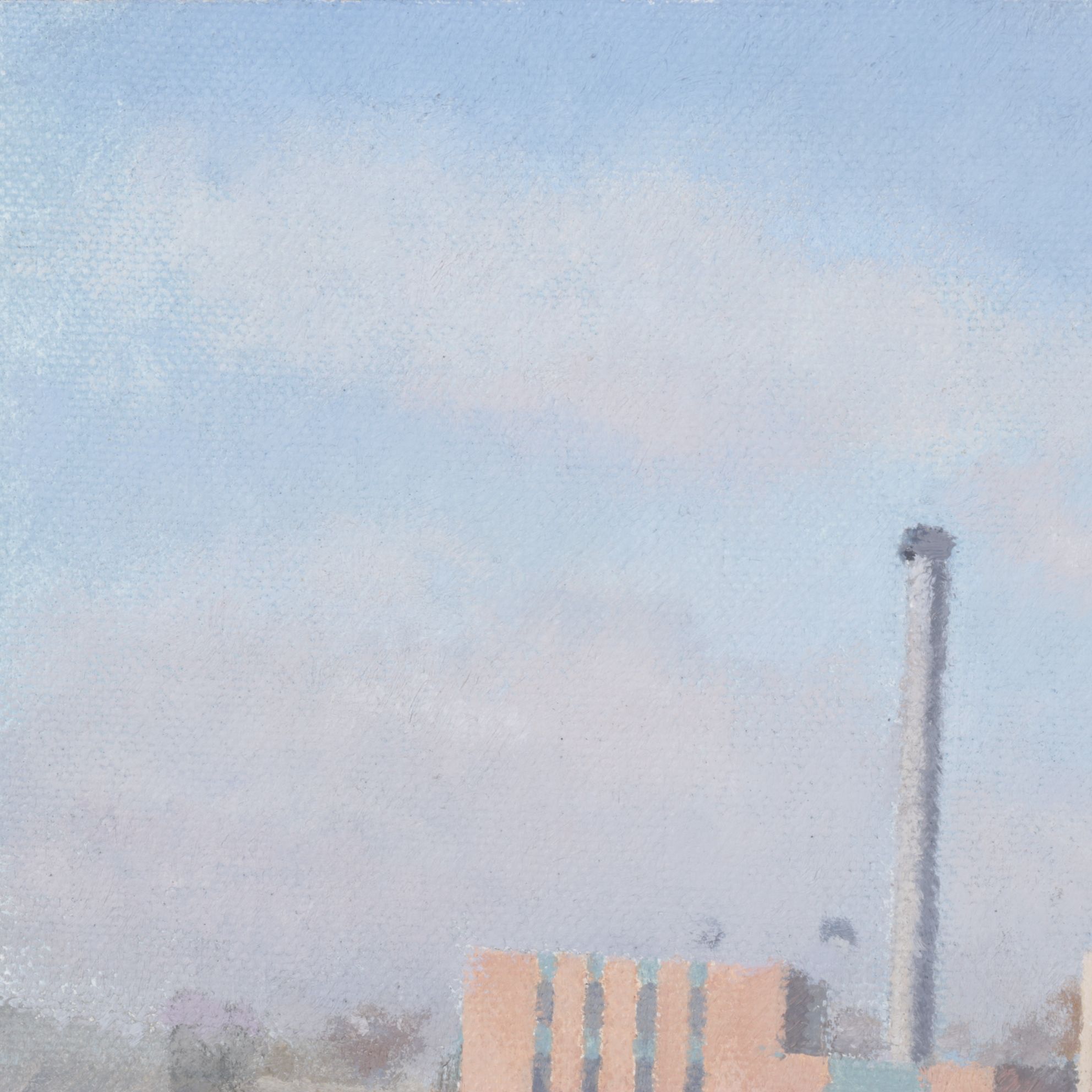 Matthew Krone Landscape Oil Painting "Window Study II", 2000