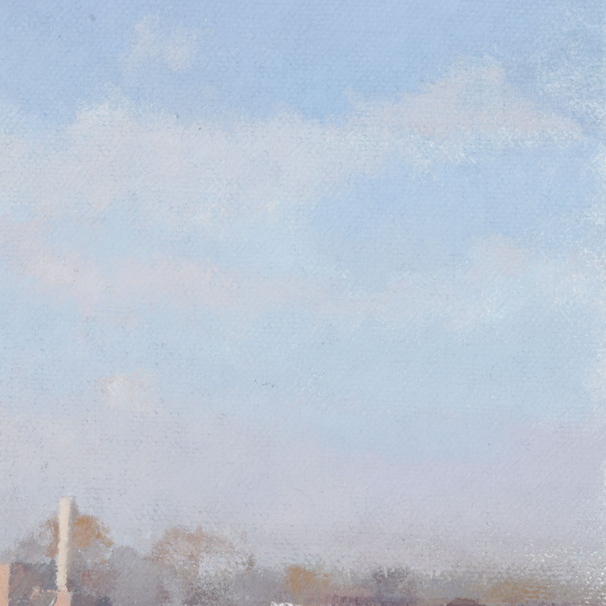 Matthew Krone Landscape Oil Painting "Window Study II", 2000