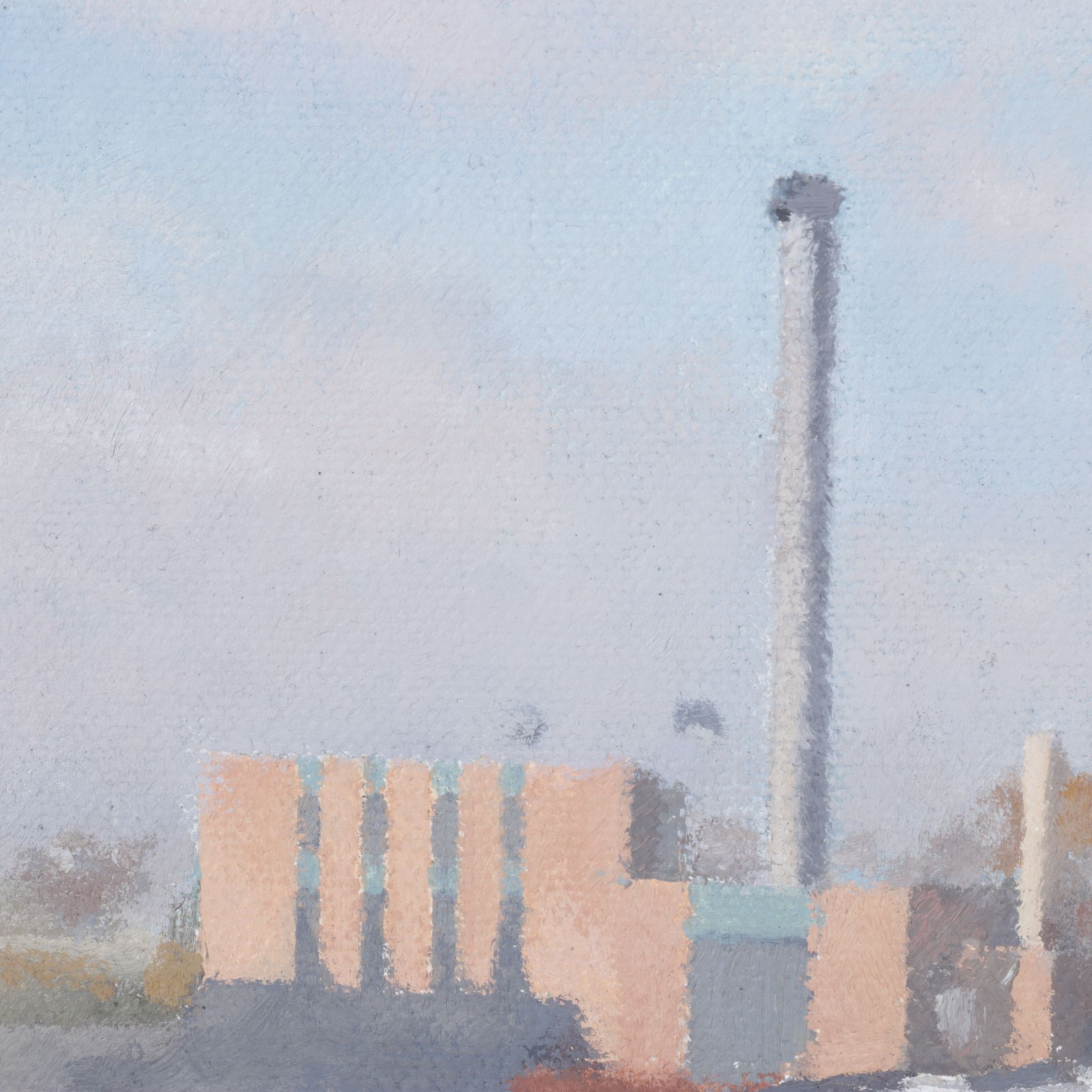 Matthew Krone Landscape Oil Painting "Window Study II", 2000