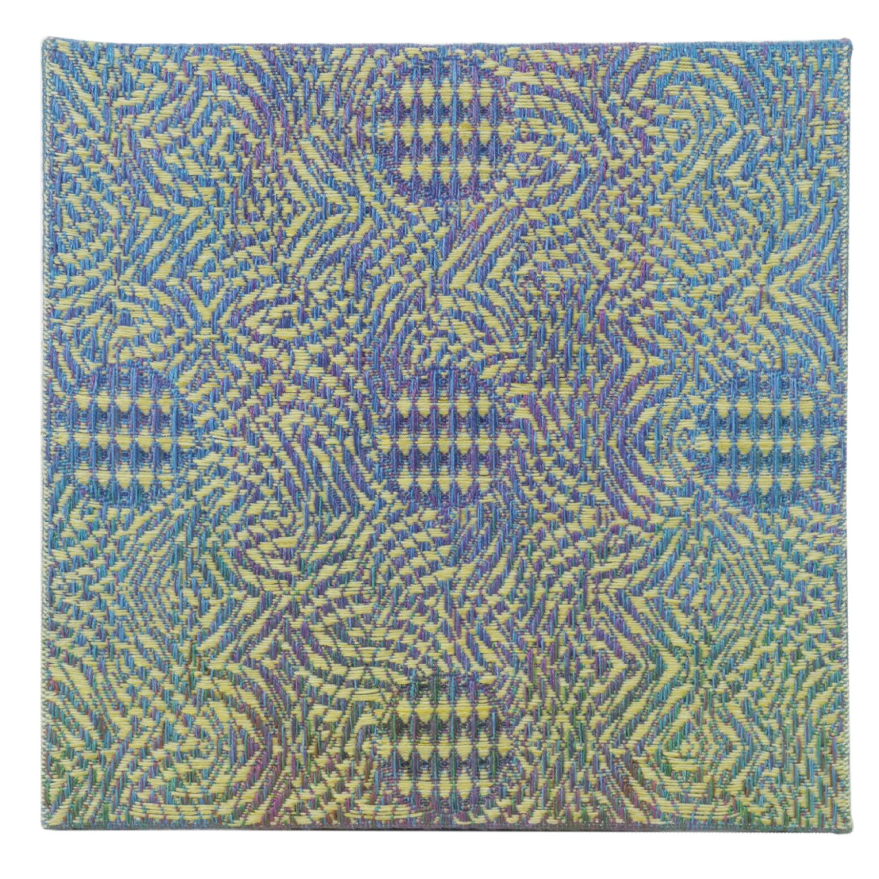 Janice Lessman-Moss Hand Loom Woven Digital Jacquard "#481 c", 2019