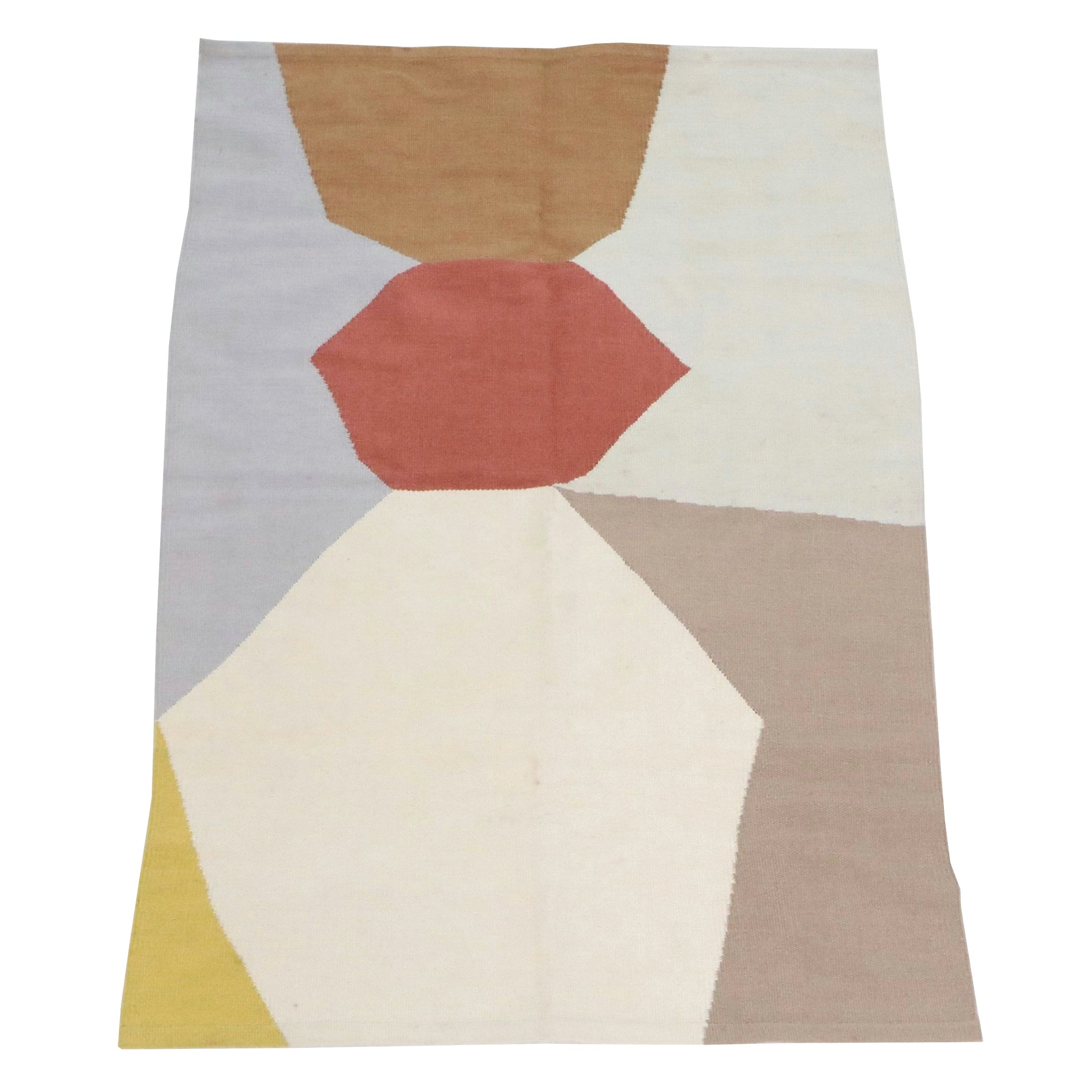 4' x 6' Handwoven Minna Peruvian Contemporary Area Rug