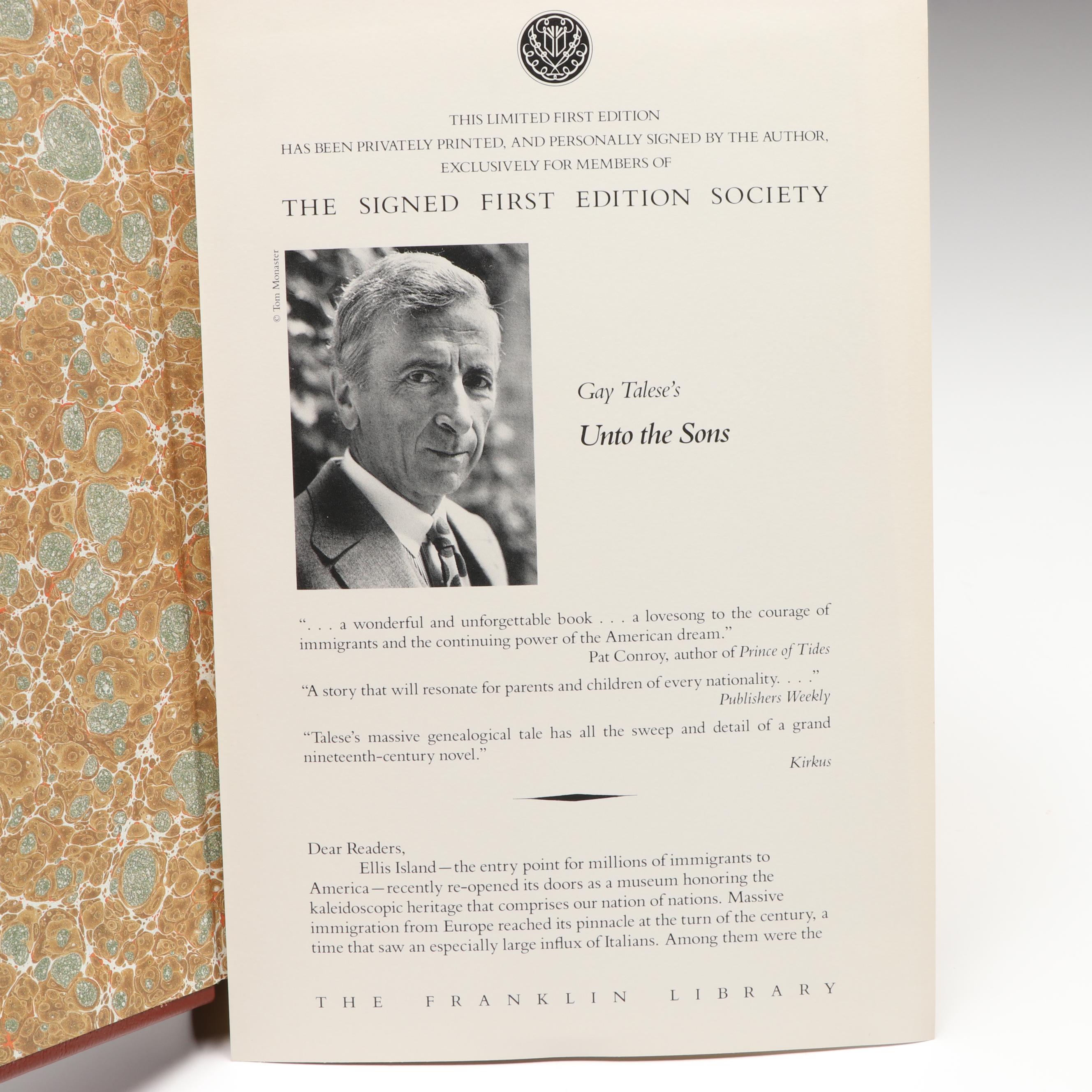 Signed First Edition "The Kitchen God's Wife" by Amy Tan and More