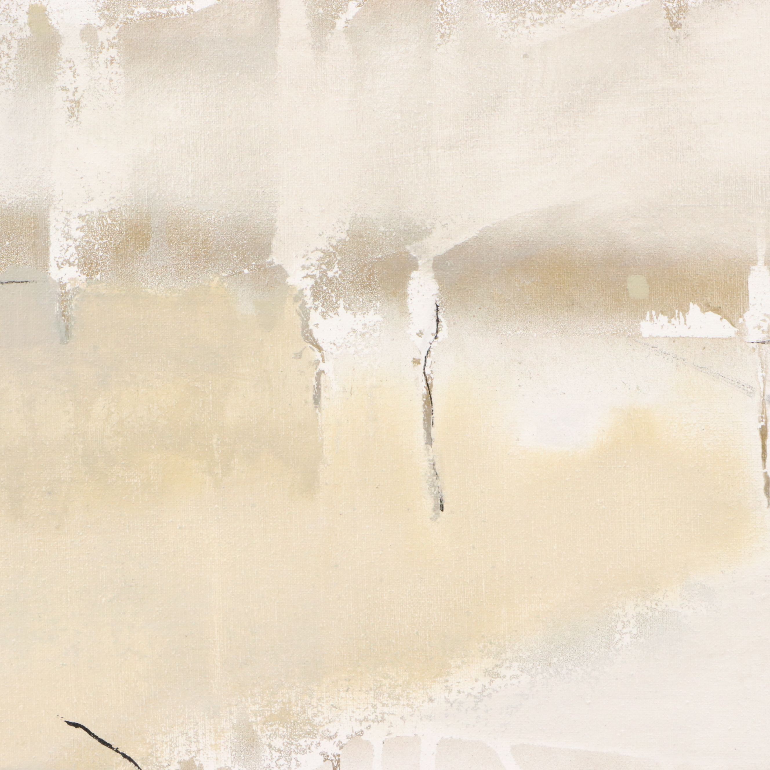 Betina Levin Abstract Oil Painting, 2007