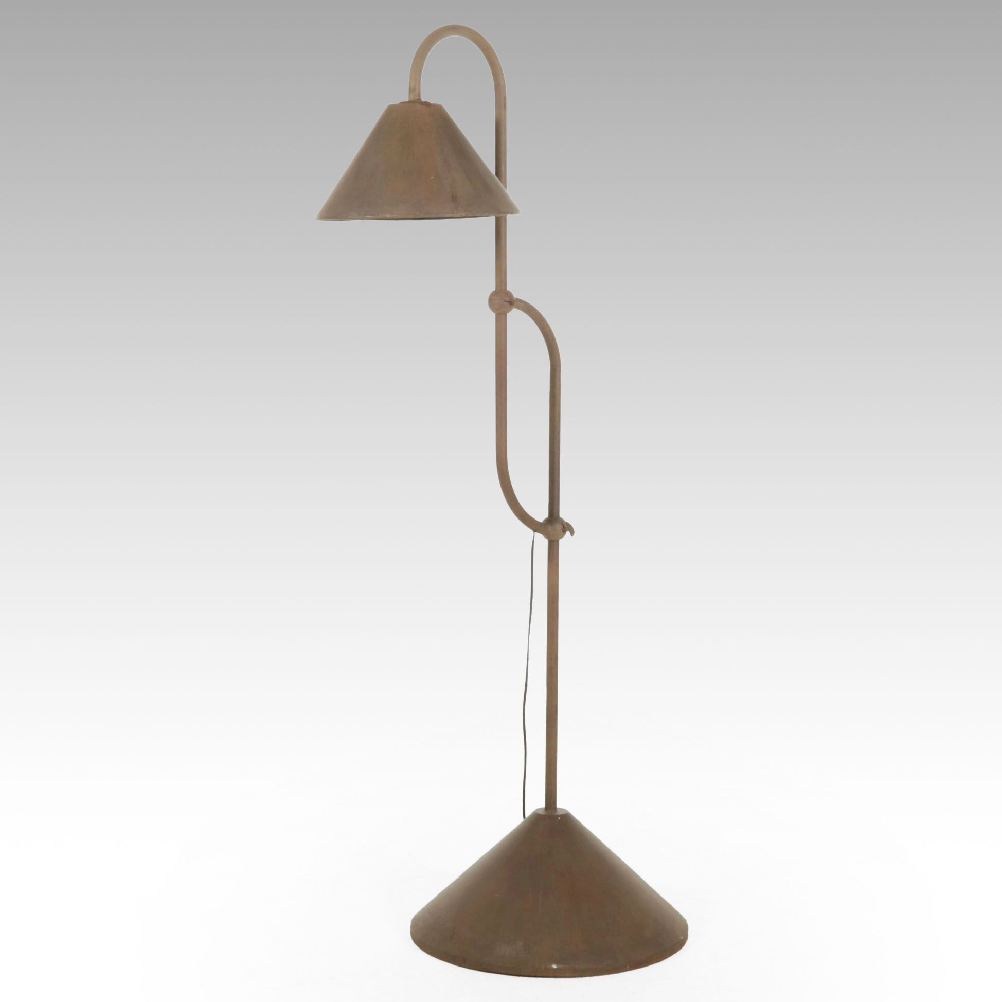 Industrial Style Metal Adjustable Floor Lamp