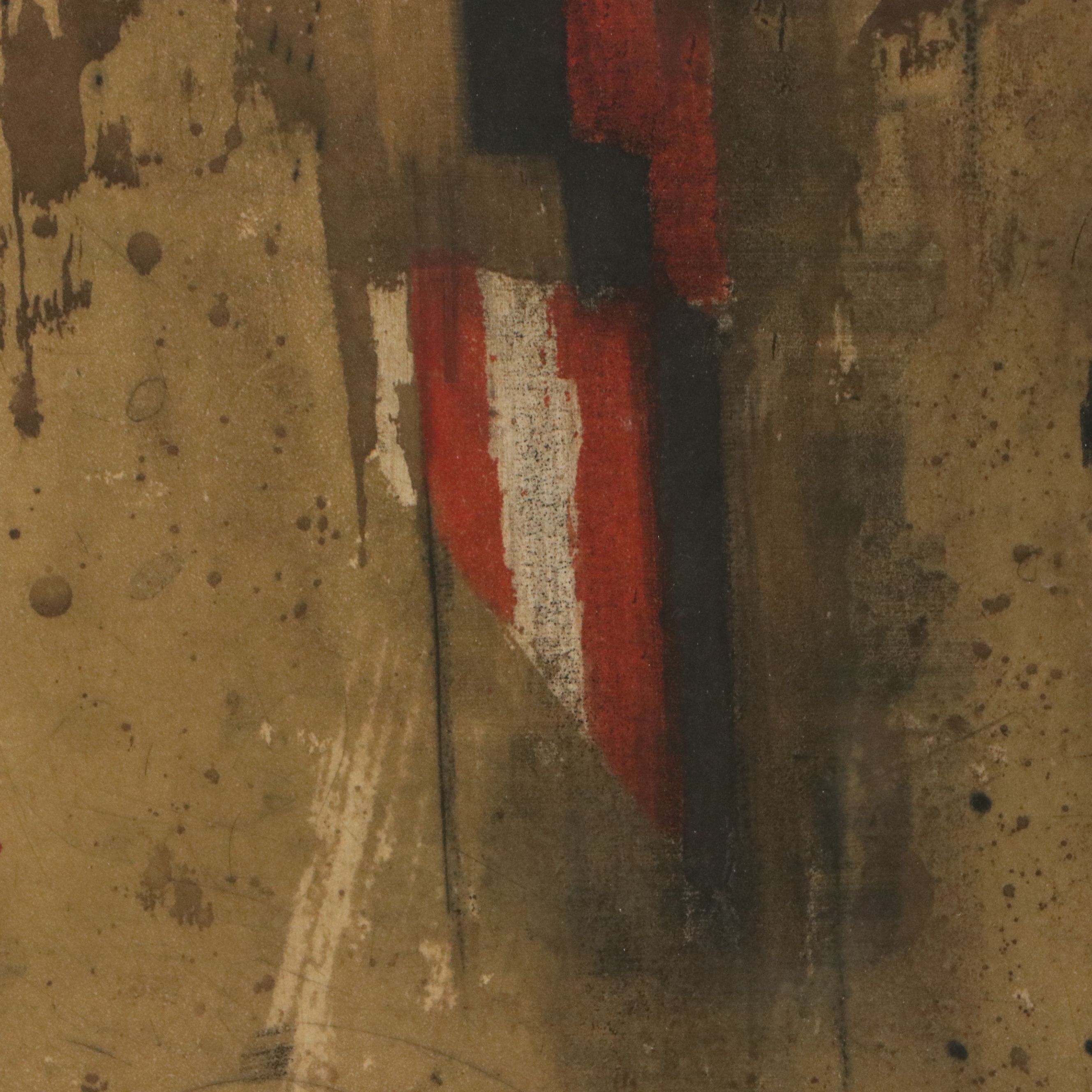 Johnny Friedlaender Etching with Aquatint "Hommage," Circa 1965