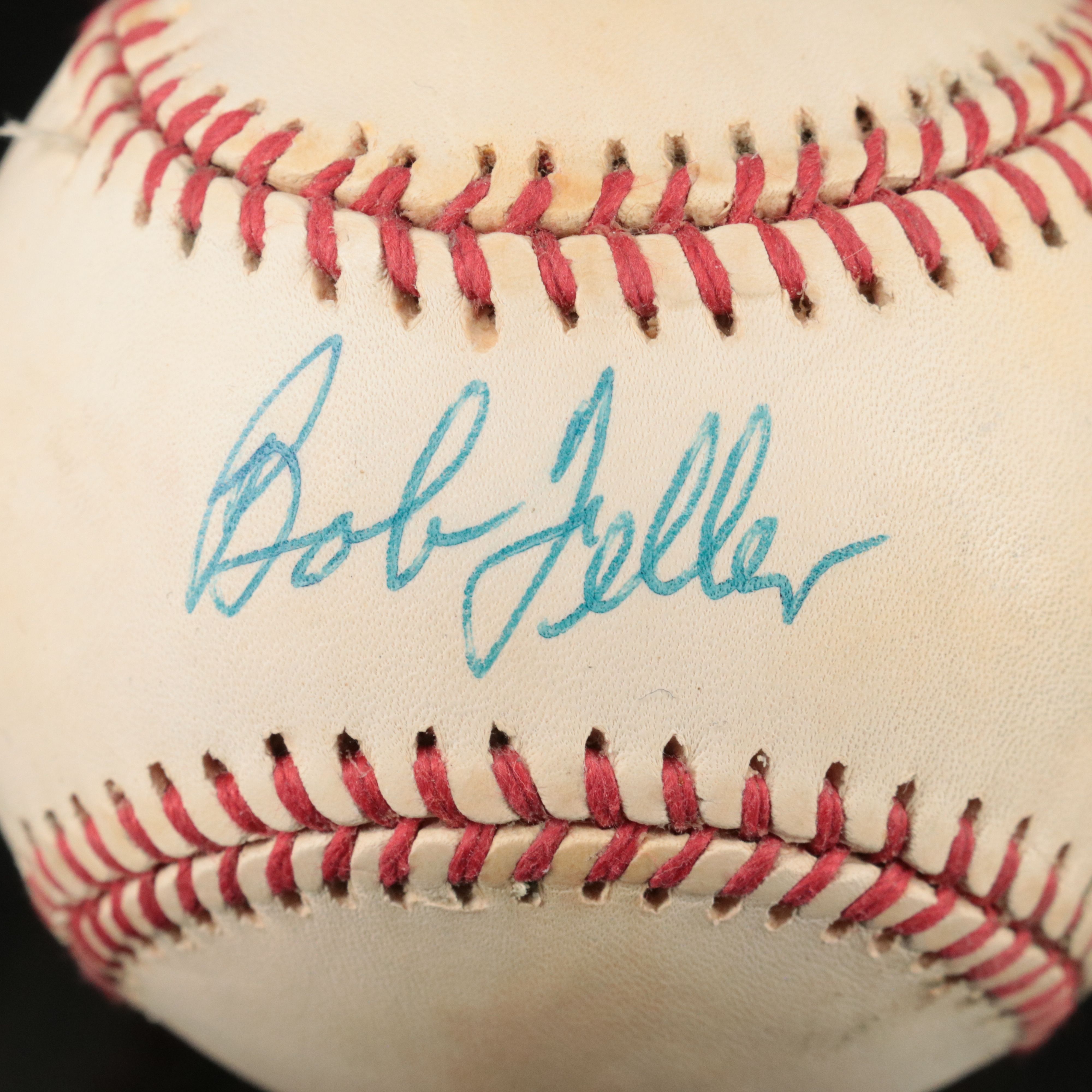 Bob Feller and Robin Roberts Signed Rawlings Official American League Baseballs