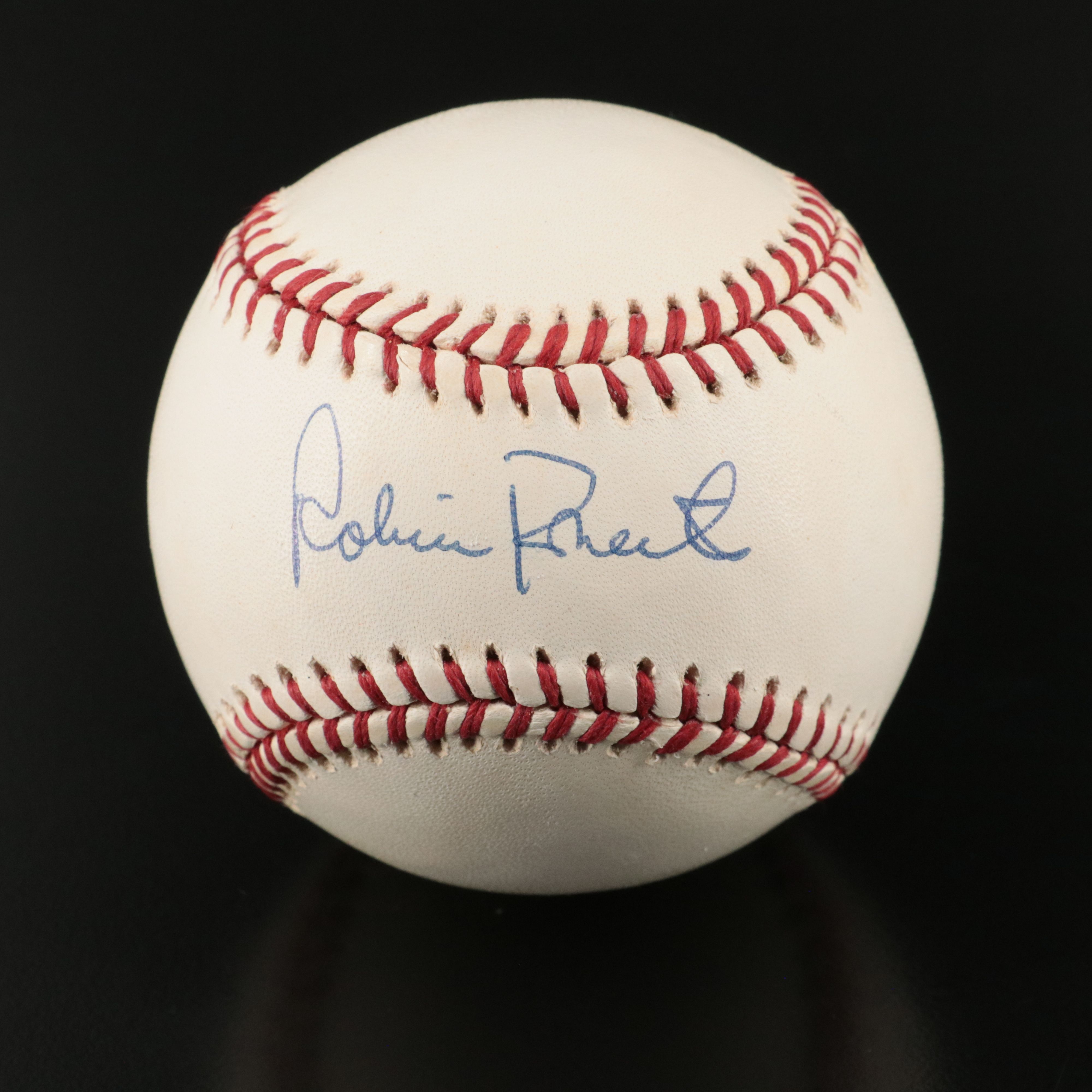 Bob Feller and Robin Roberts Signed Rawlings Official American League Baseballs