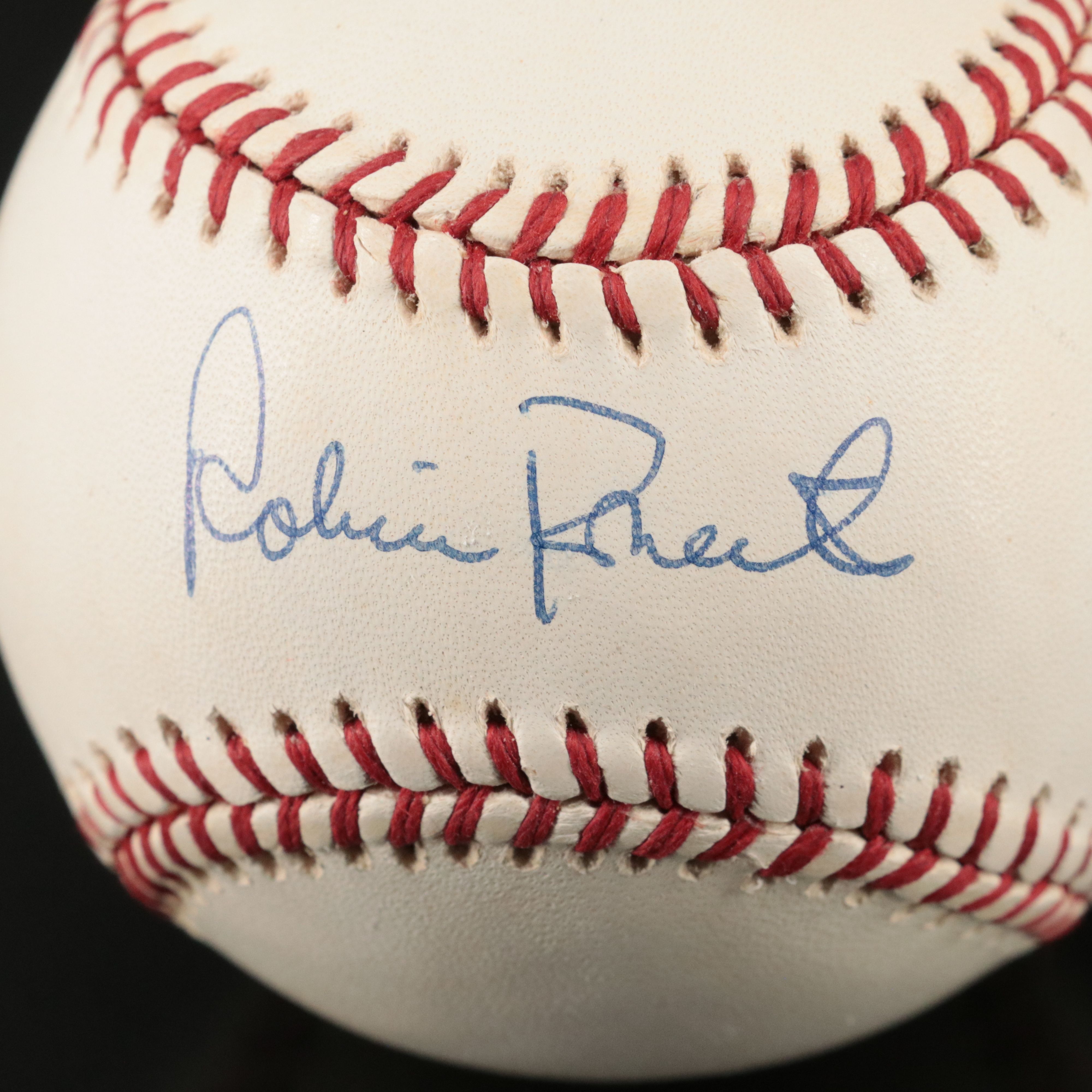 Bob Feller and Robin Roberts Signed Rawlings Official American League Baseballs