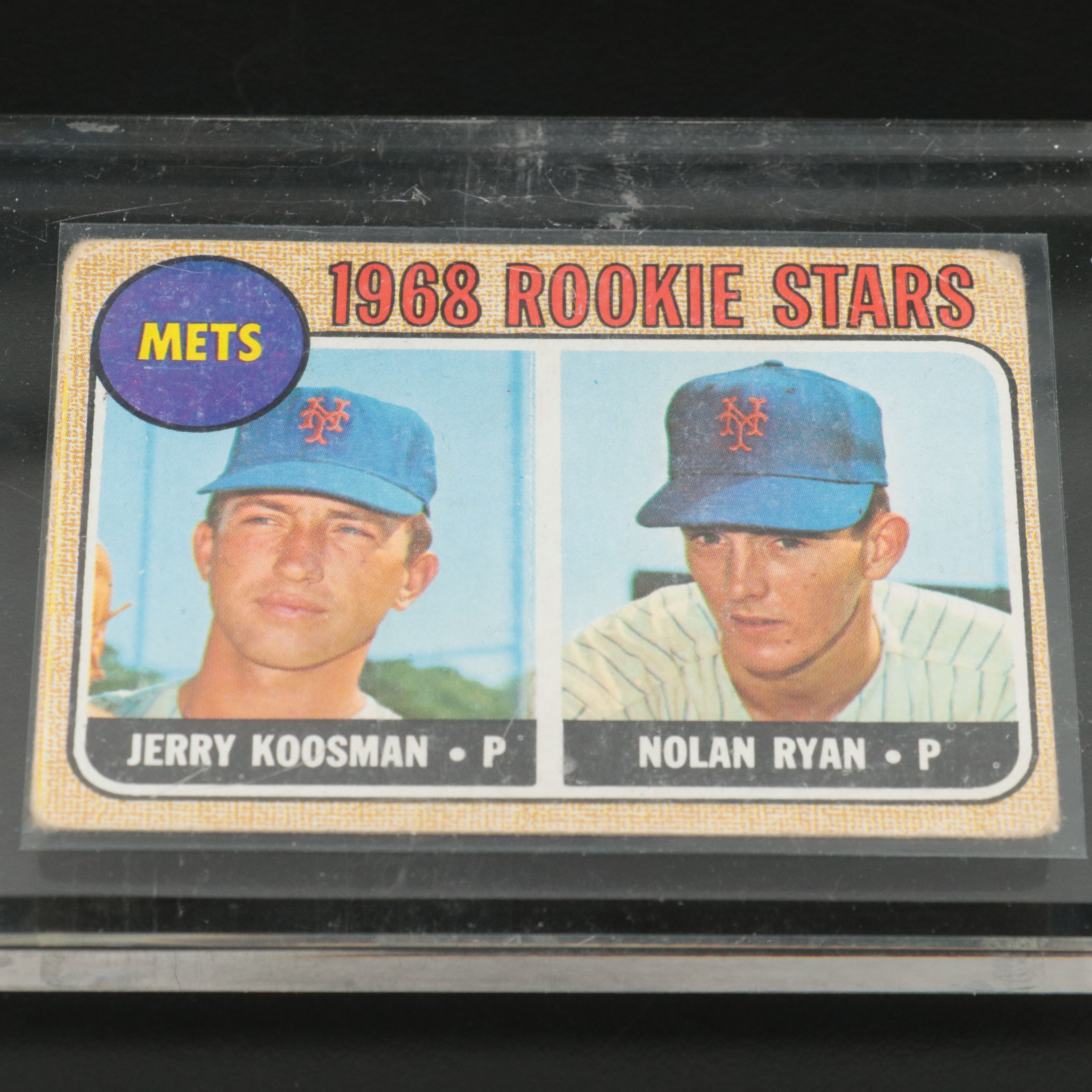 1968 Topps Nolan Ryan New York Mets Rookie Baseball Card and More