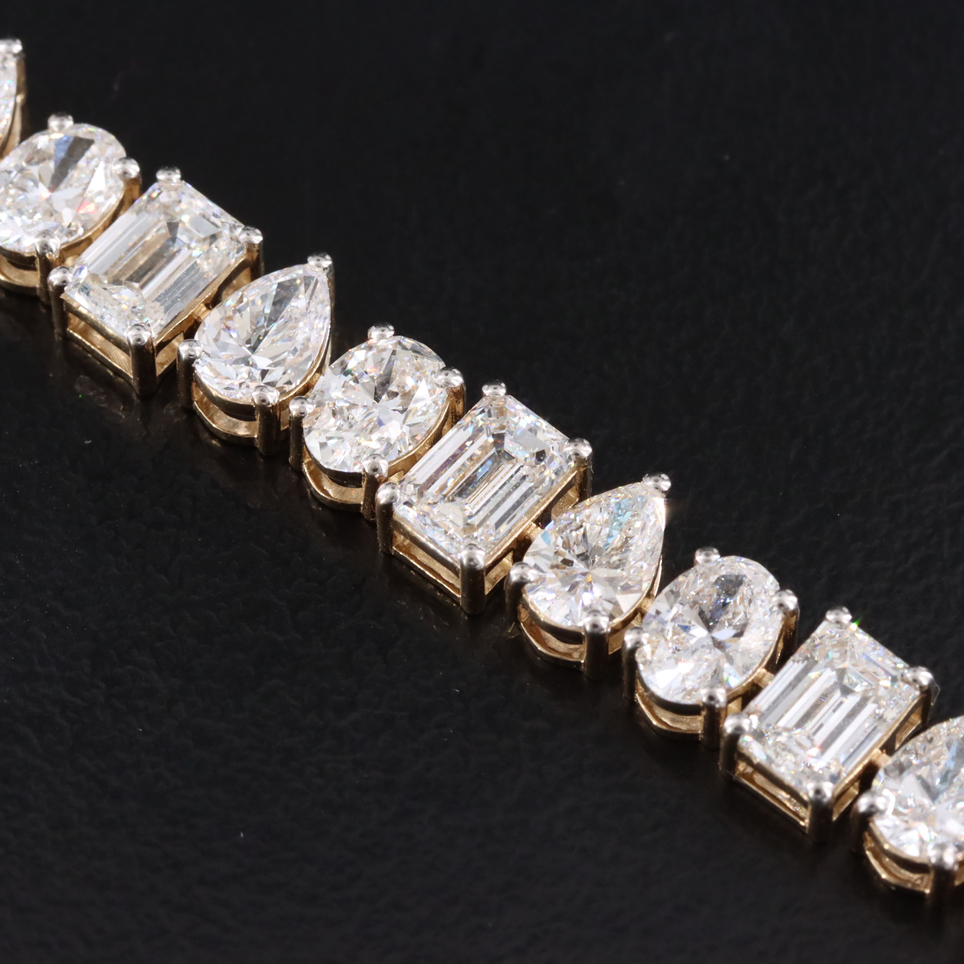 14K 18.44 CTW Lab Grown Diamond Line Bracelet