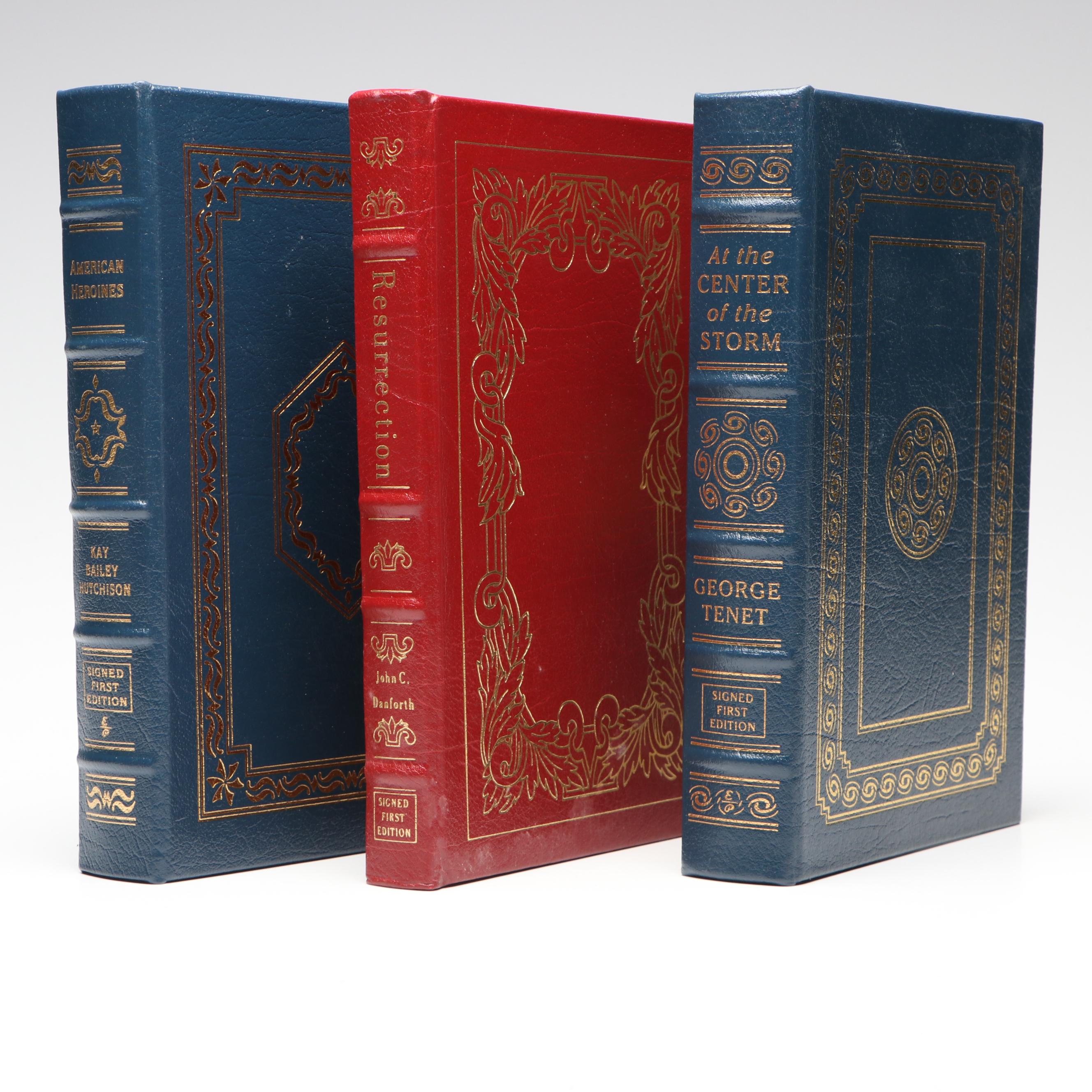 Signed First Edition "American Heroines" by Kay Bailey Hutchison and More Books