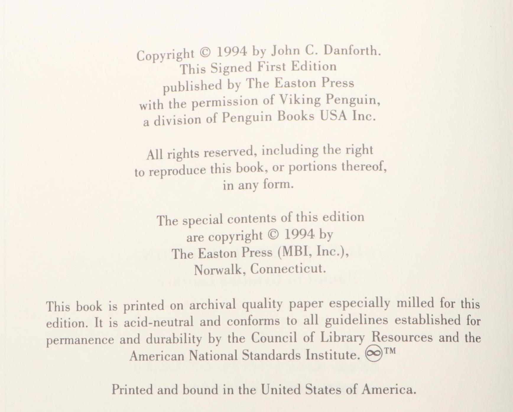 Signed First Edition "American Heroines" by Kay Bailey Hutchison and More Books