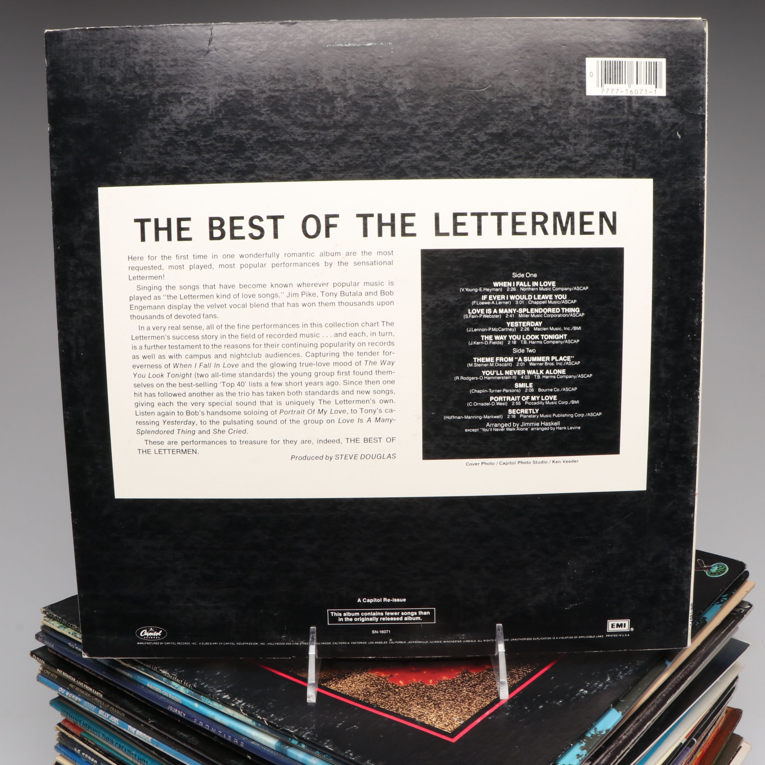 Pat Benatar, Billy Joel, Journey and More Vinyl Records