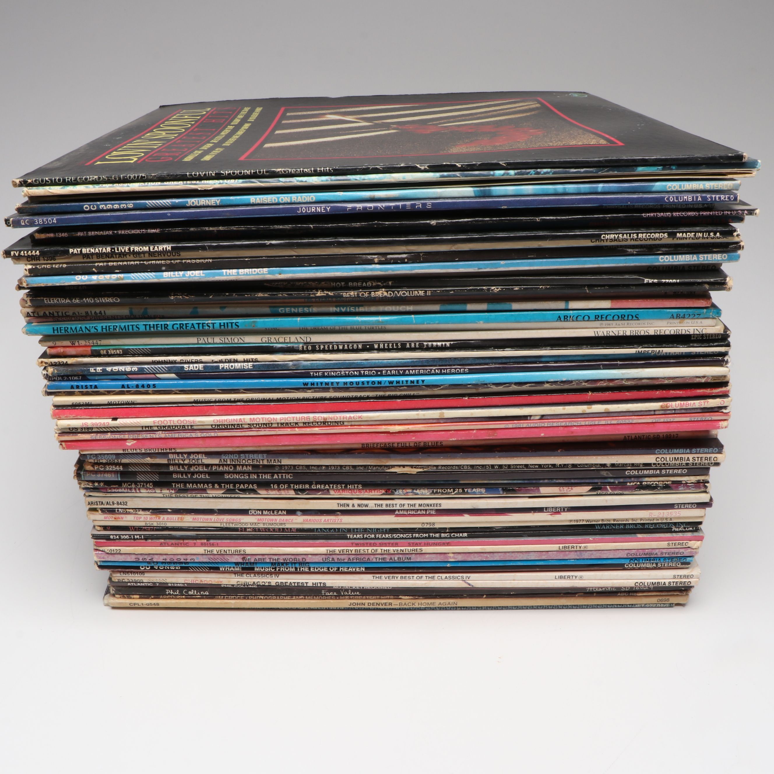 Pat Benatar, Billy Joel, Journey and More Vinyl Records