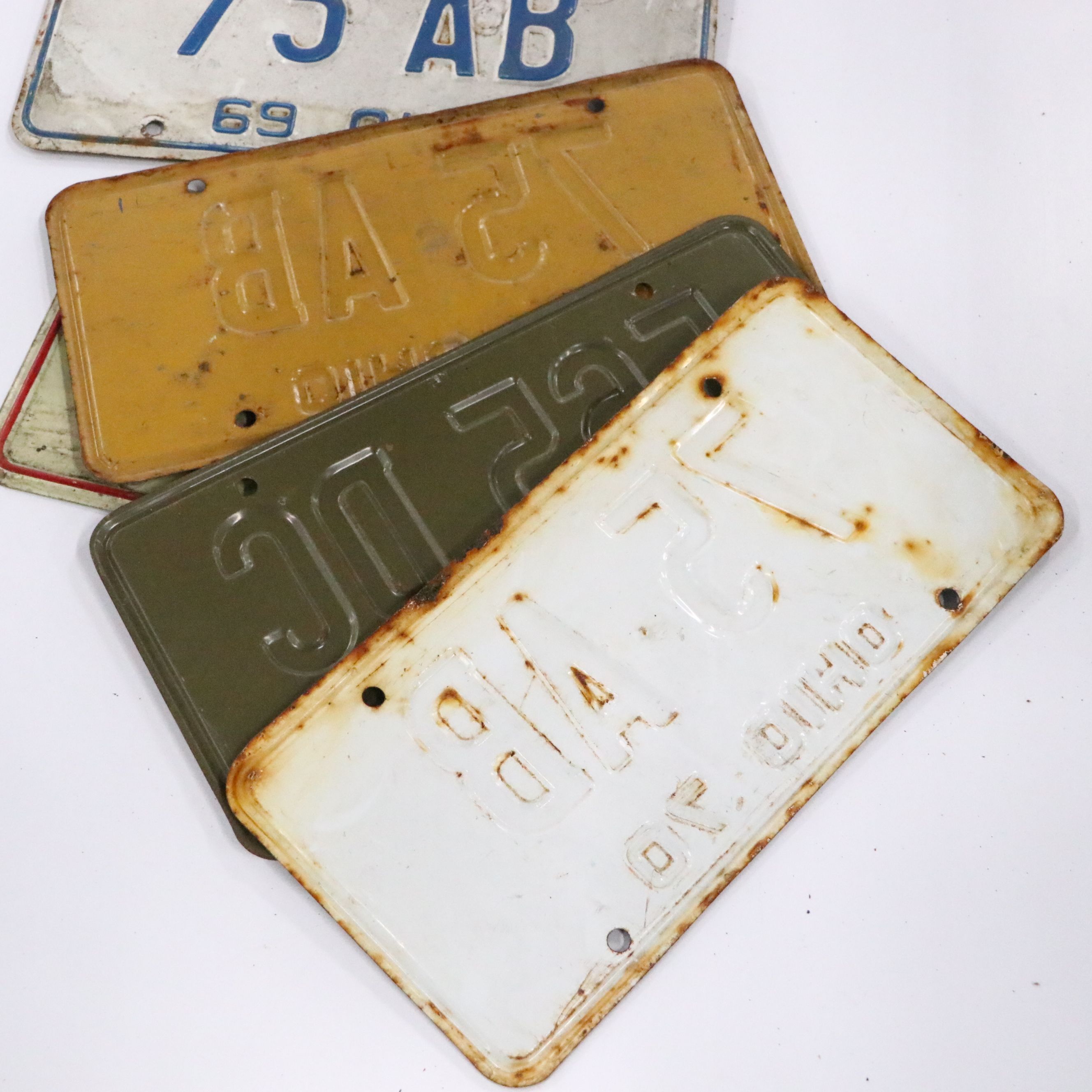 Ohio Automotive License Plates, 1965-1977