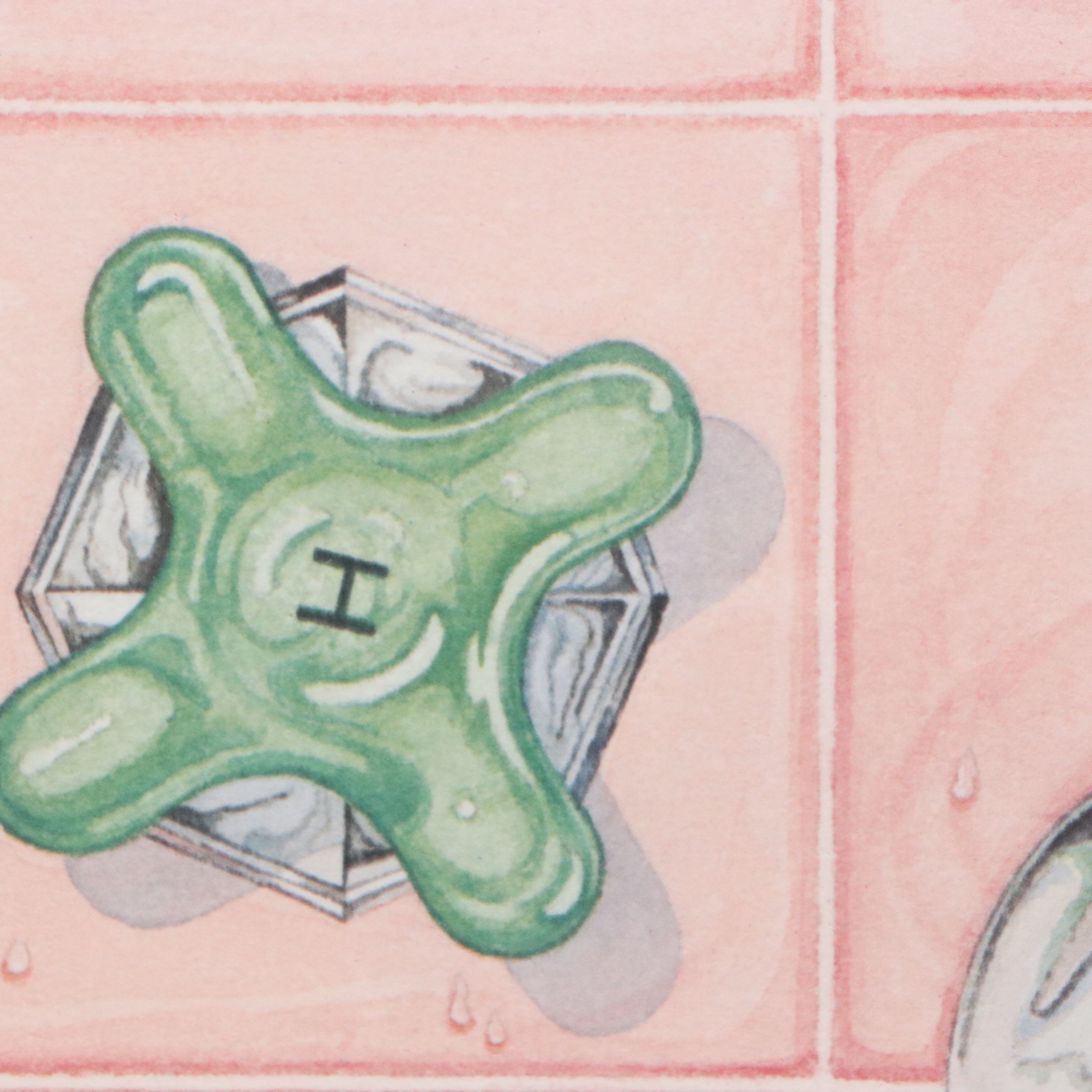 John Ramos Offset Lithograph "The Bath," 1985