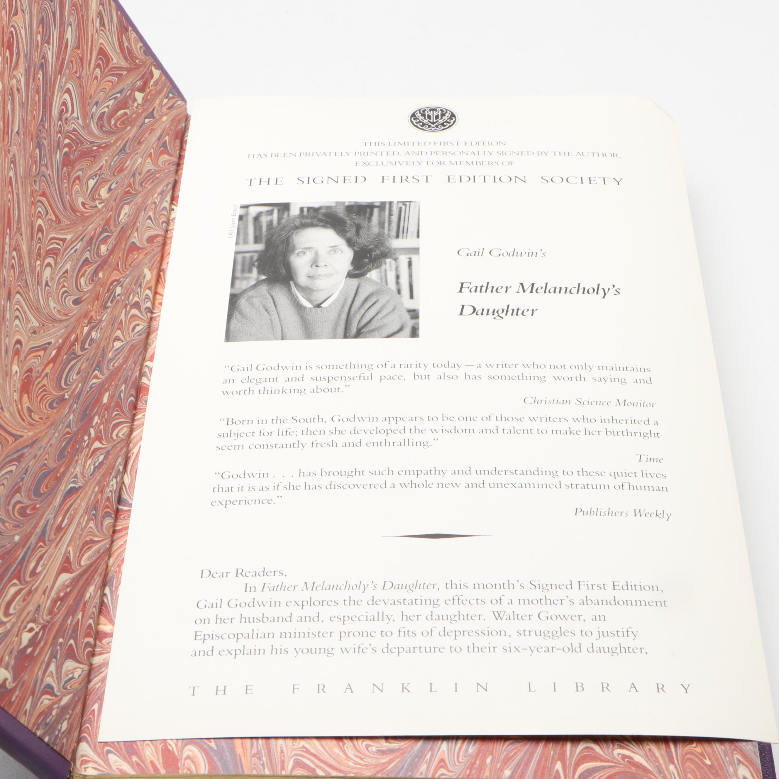 Signed First Edition "A Dangerous Woman" by Mary McGarry Morris and More