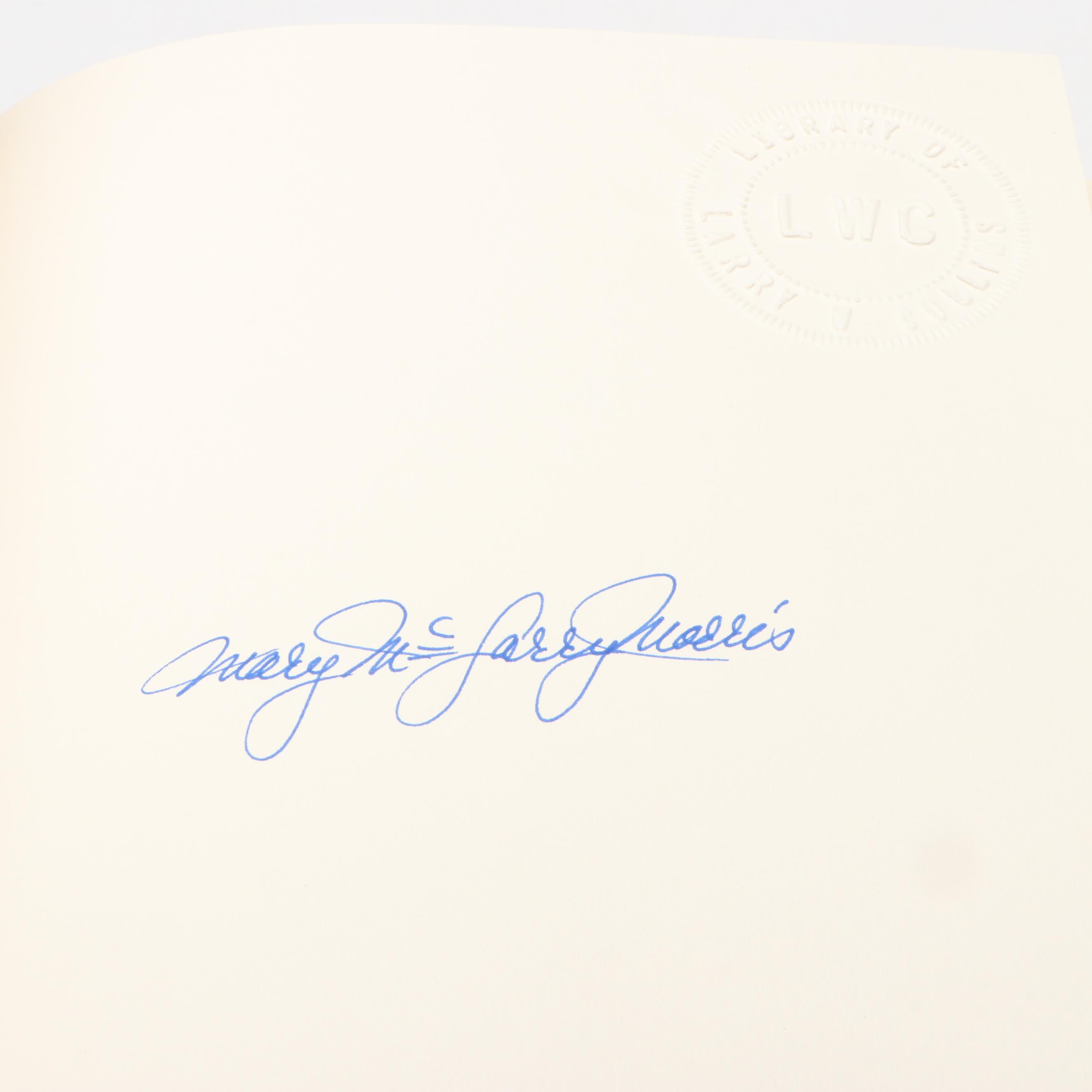 Signed First Edition "A Dangerous Woman" by Mary McGarry Morris and More