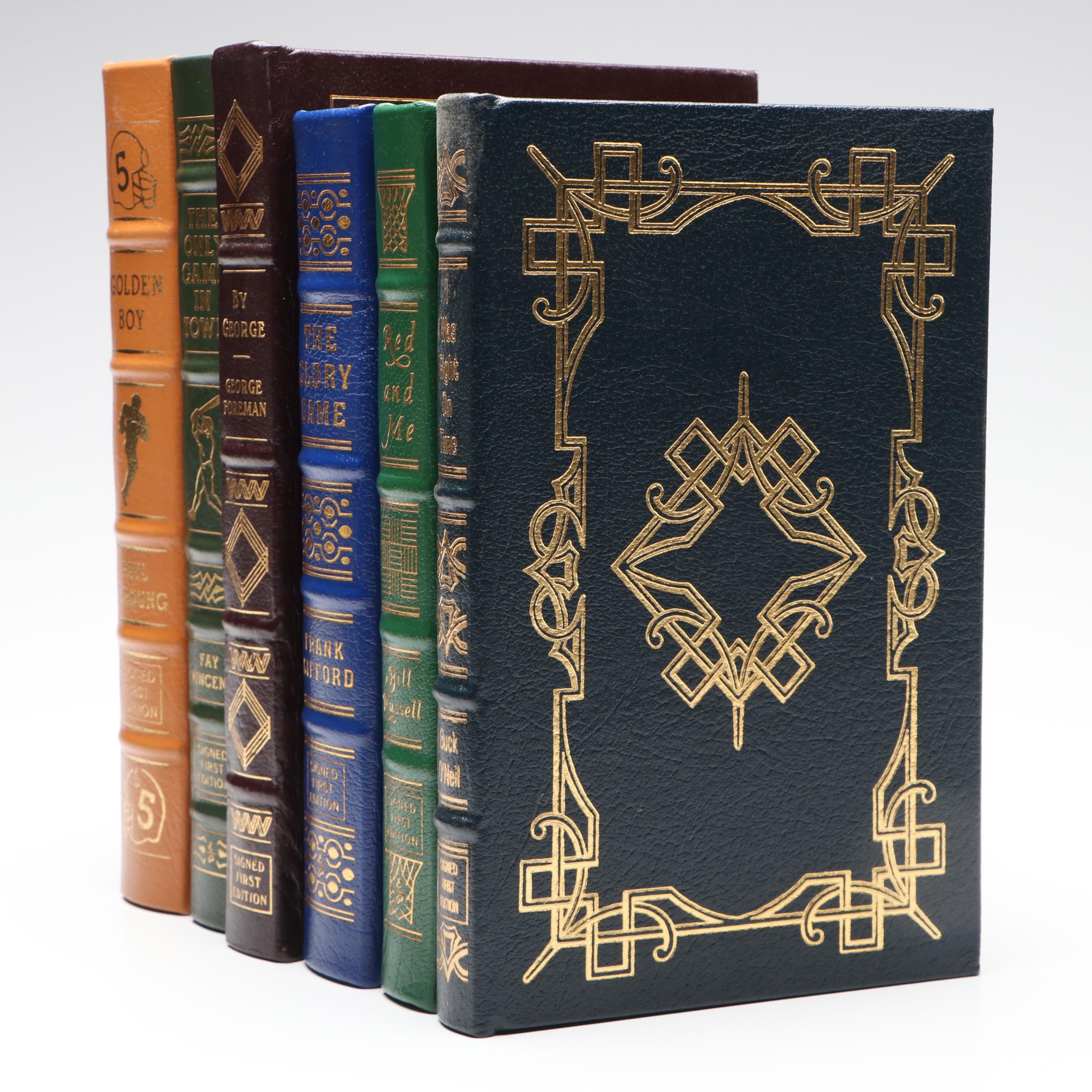 Signed First Edition "By George" by George Foreman and More Books