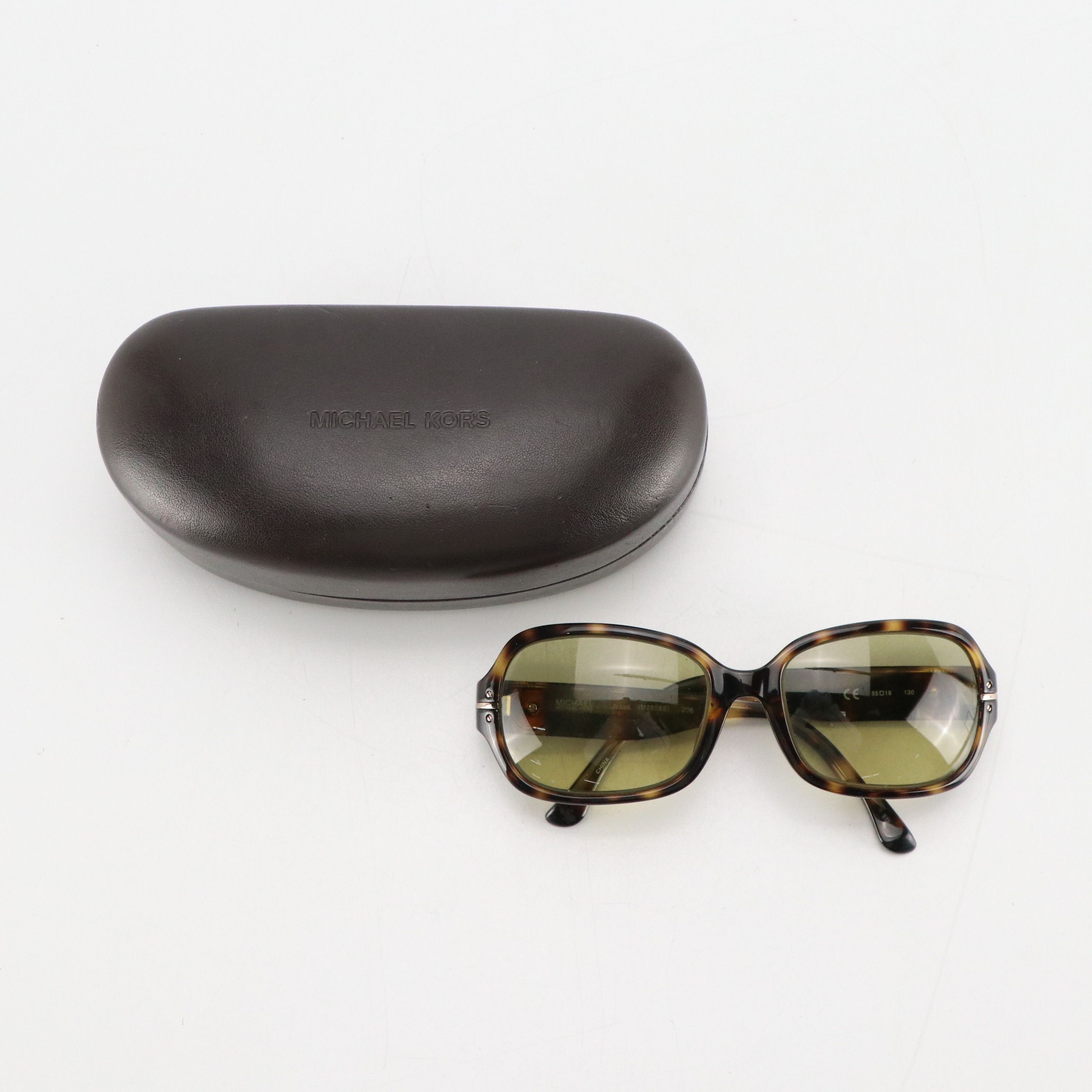Michael Kors Havana Prescription Jesse Sunglasses with Case