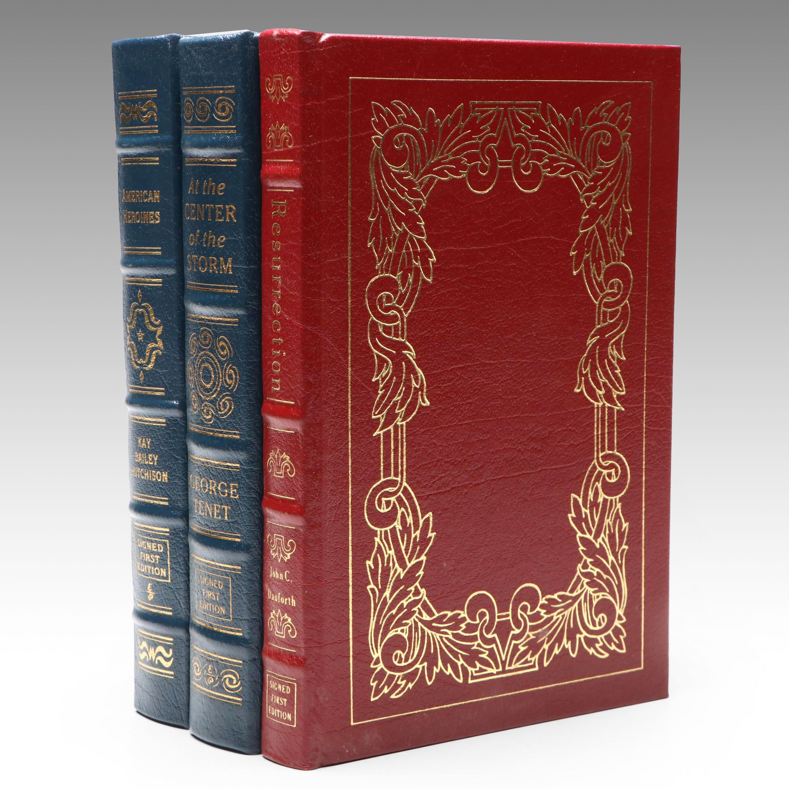 Signed First Edition "American Heroines" by Kay Bailey Hutchison and More Books