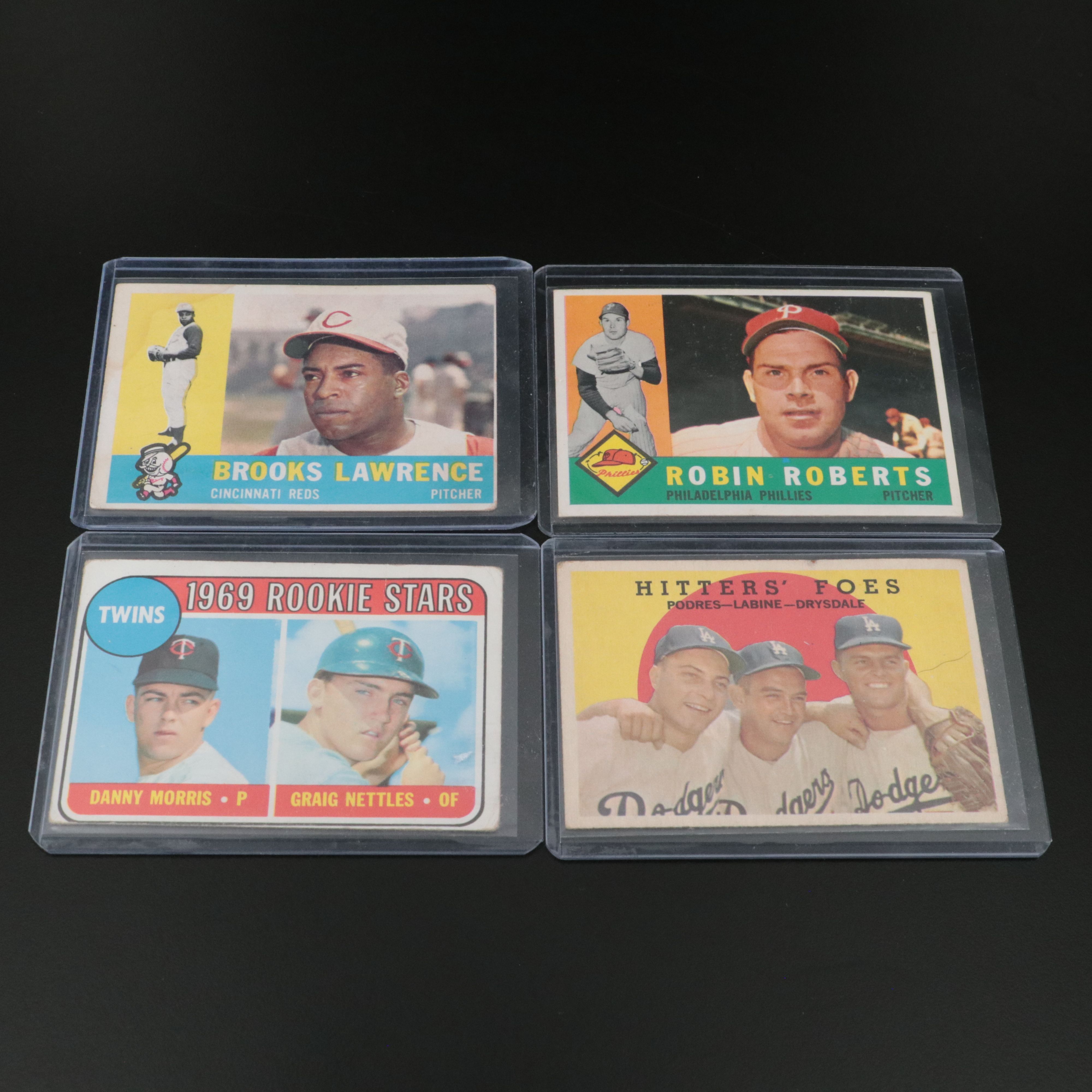 Topps Baseball Cards Featuring Brooks Robinson, Willie Stargell, and More