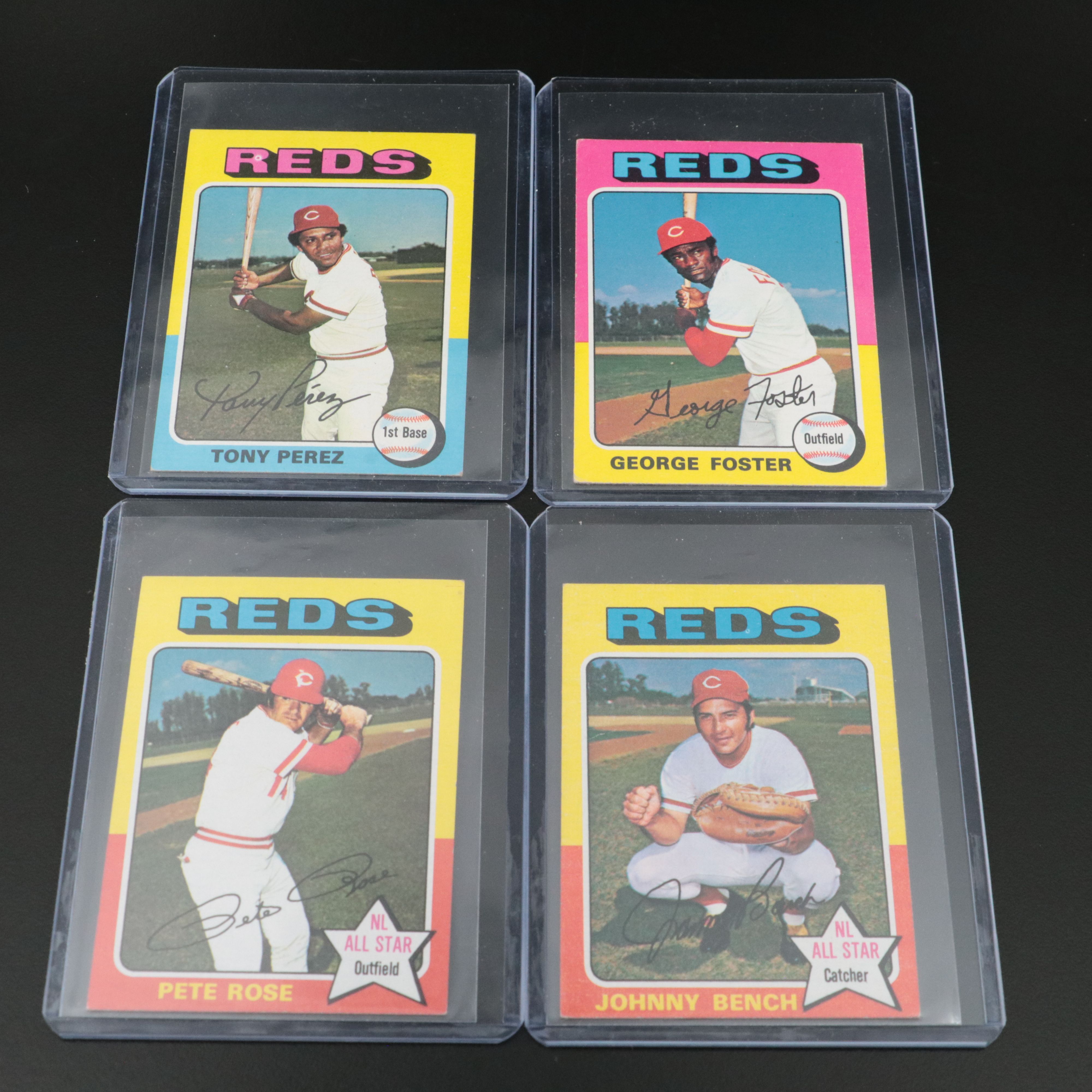 1975 Topps Cincinnati Reds Baseball Card Set, Big Red Machine
