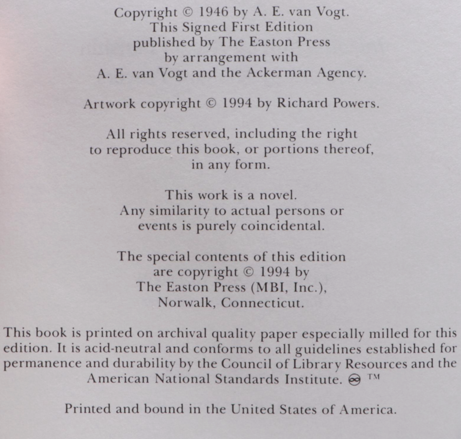 Easton Press Signed "Deathbird Stories" by Harlan Ellison and More Books