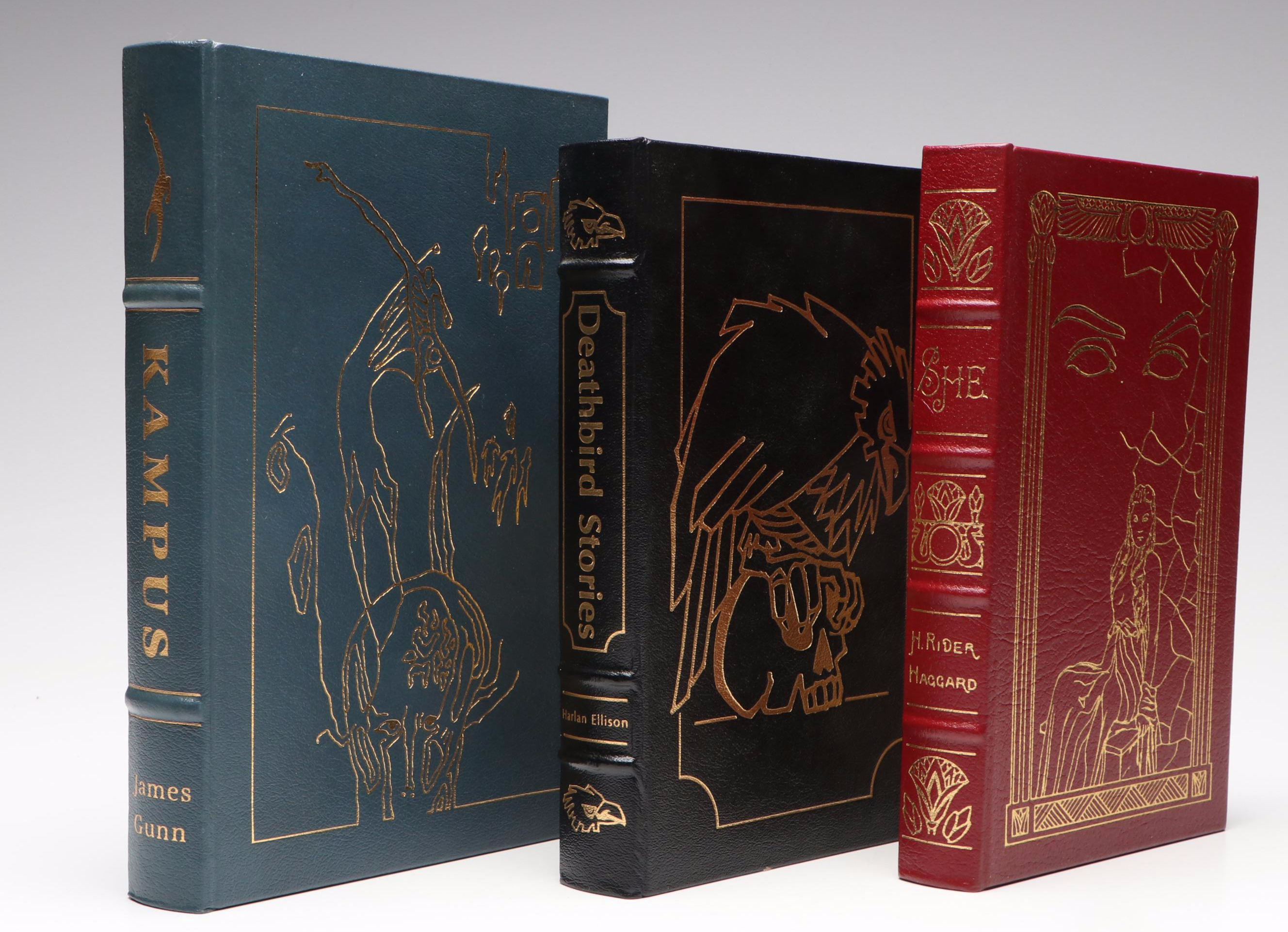 Easton Press Signed "Deathbird Stories" by Harlan Ellison and More Books