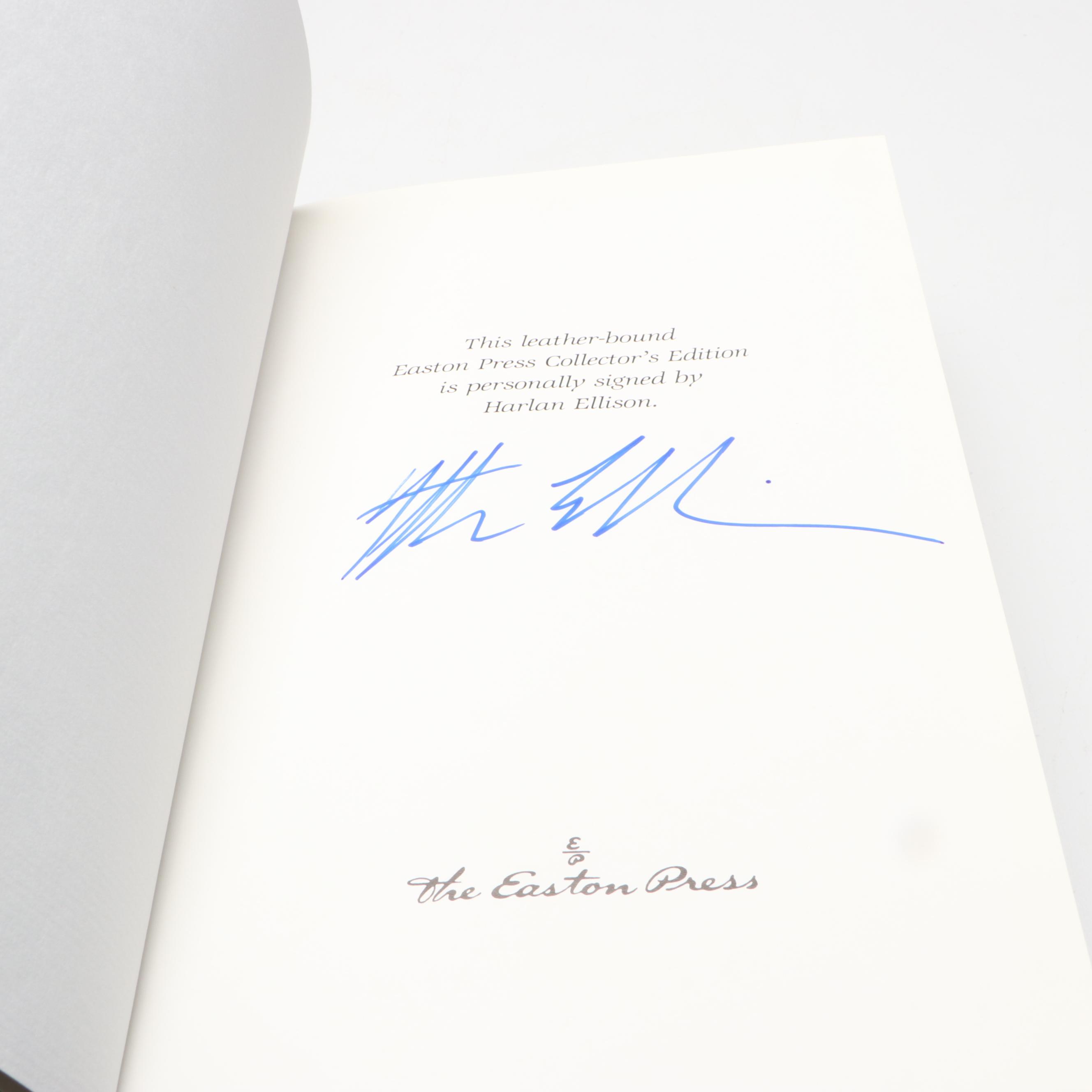Easton Press Signed "Deathbird Stories" by Harlan Ellison and More Books