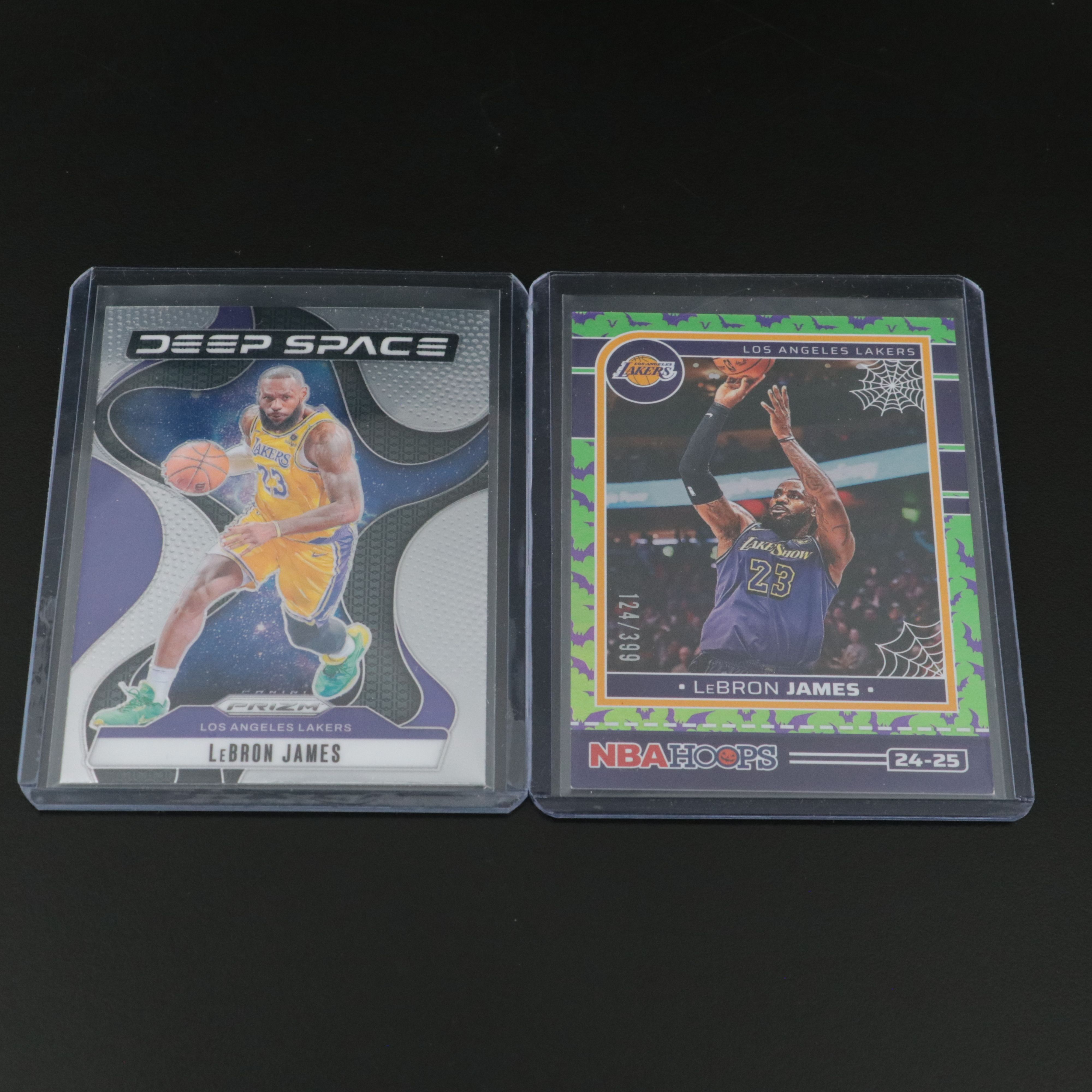 Twenty-One Basketball Cards of Michael Jordan, Kobe Bryant, and LeBron James