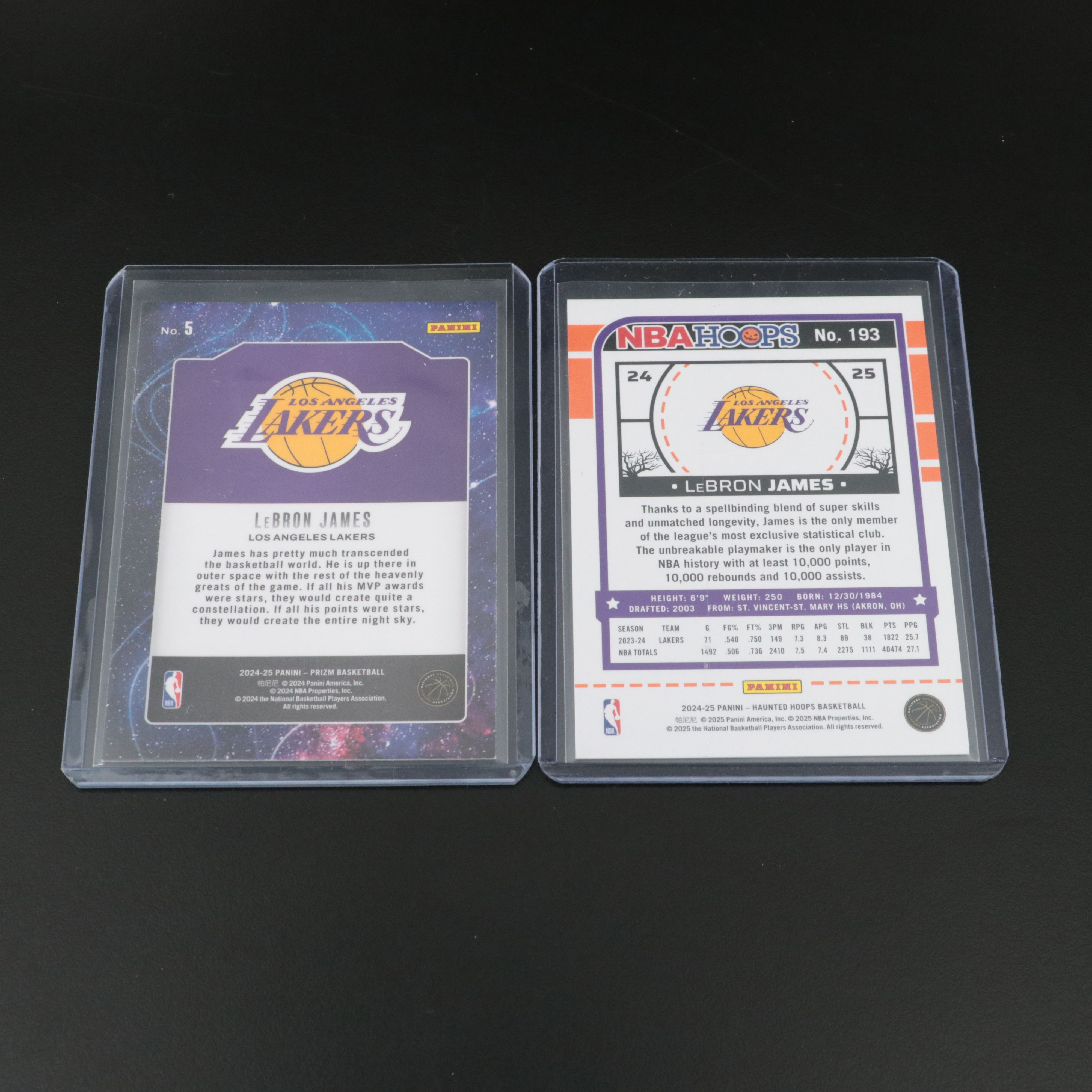 Twenty-One Basketball Cards of Michael Jordan, Kobe Bryant, and LeBron James