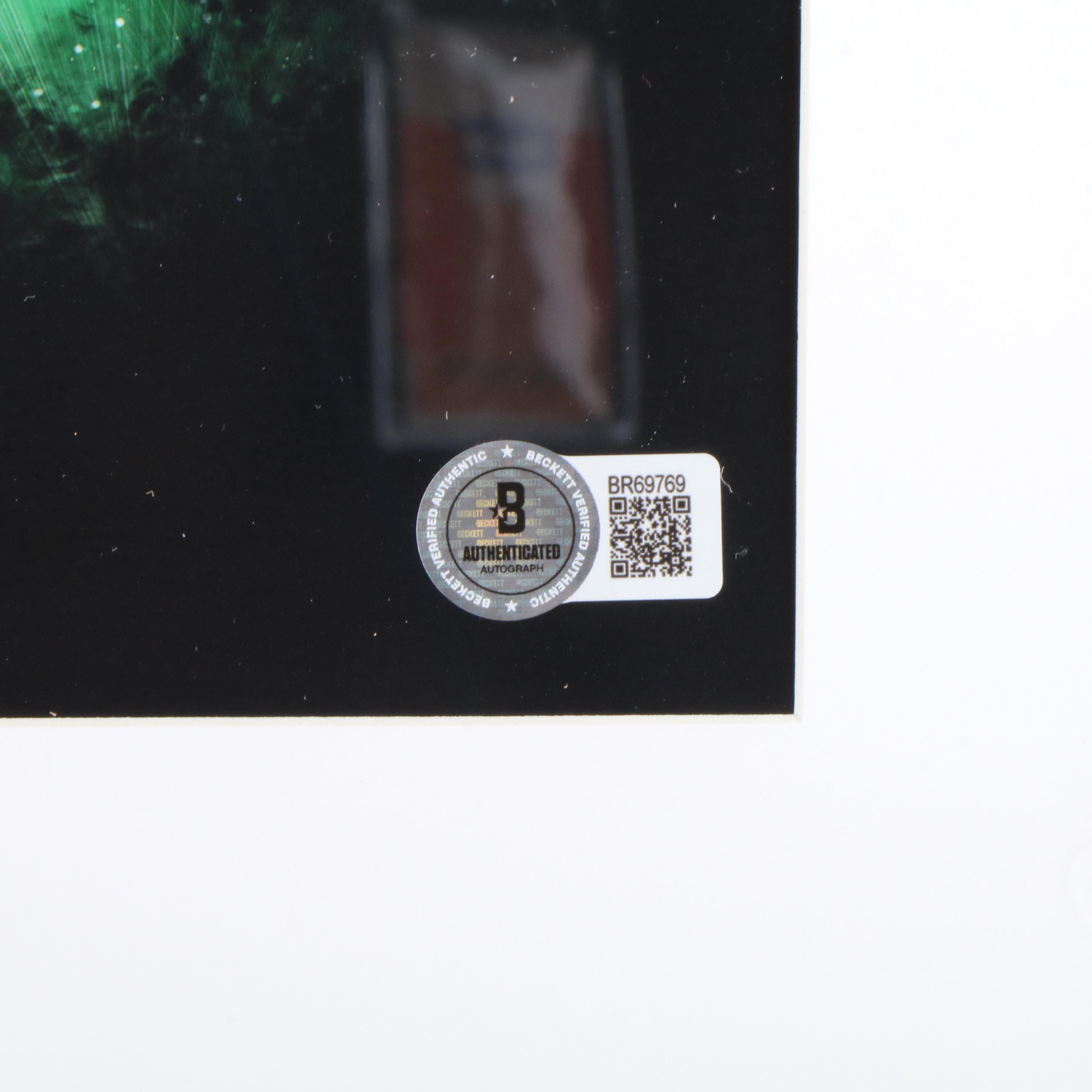 Jim Lawson Signed “Teenage Mutant Ninja Turtles” Print in Matted Frame, Beckett