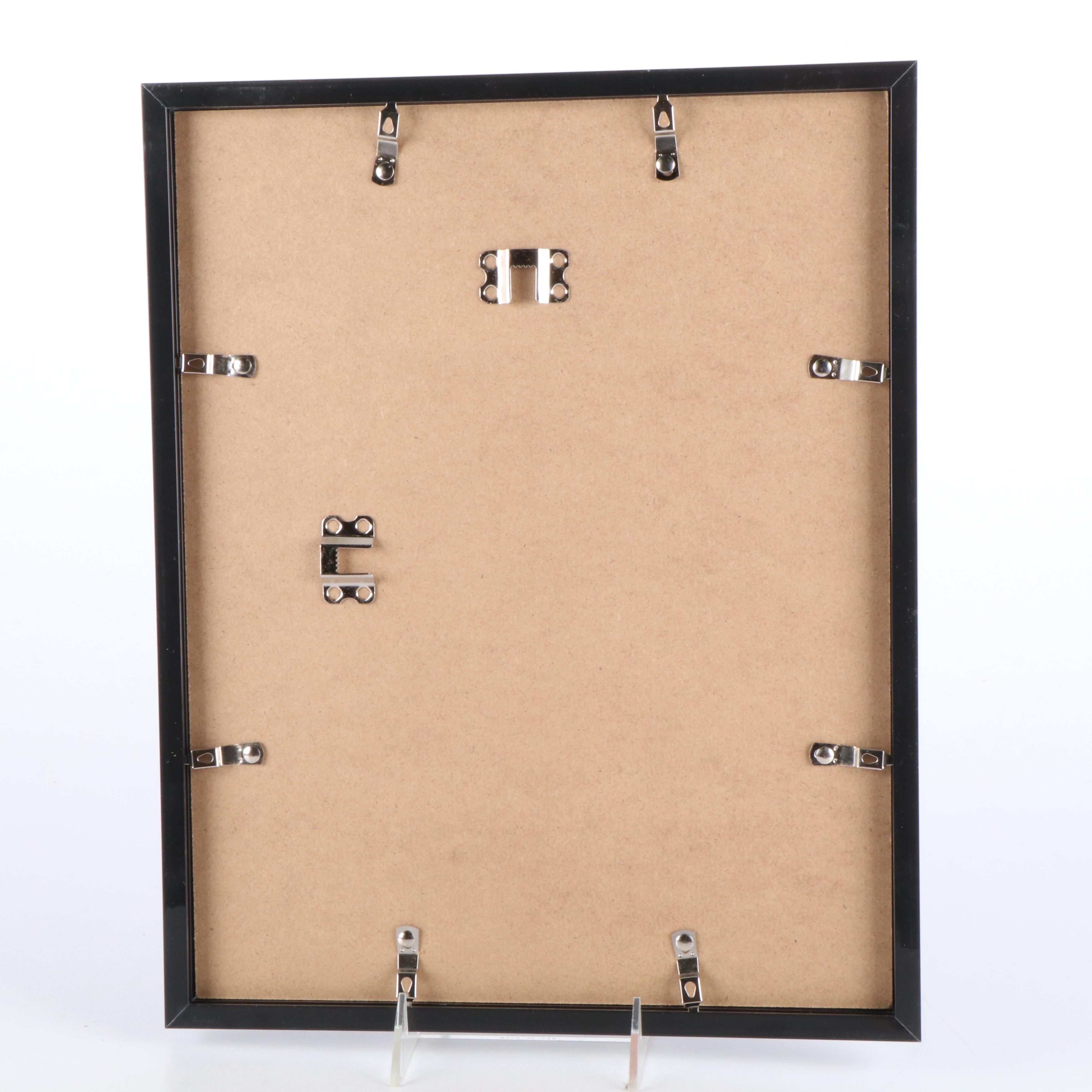 Jim Lawson Signed “Teenage Mutant Ninja Turtles” Print in Matted Frame, Beckett