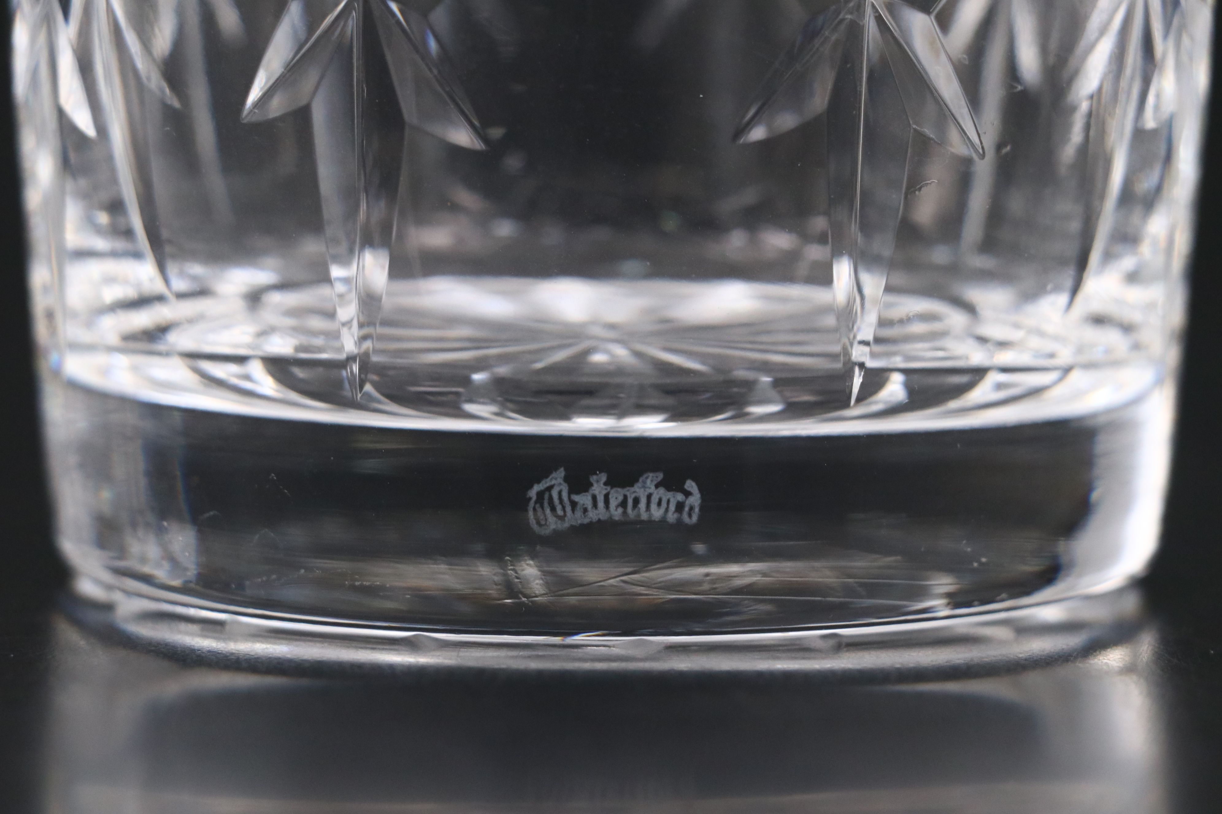 Baccarat "Bretagne" Sugar Bowl with Waterford and Other Cut Crystal Tableware