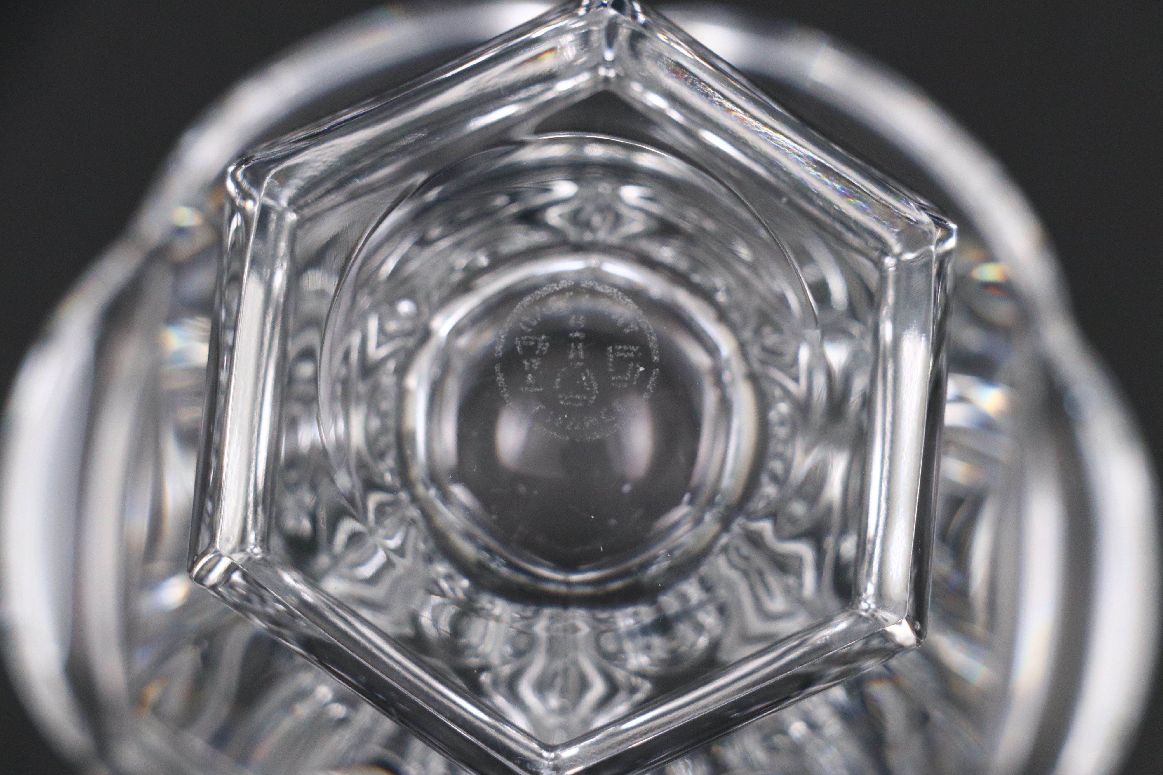 Baccarat "Bretagne" Sugar Bowl with Waterford and Other Cut Crystal Tableware