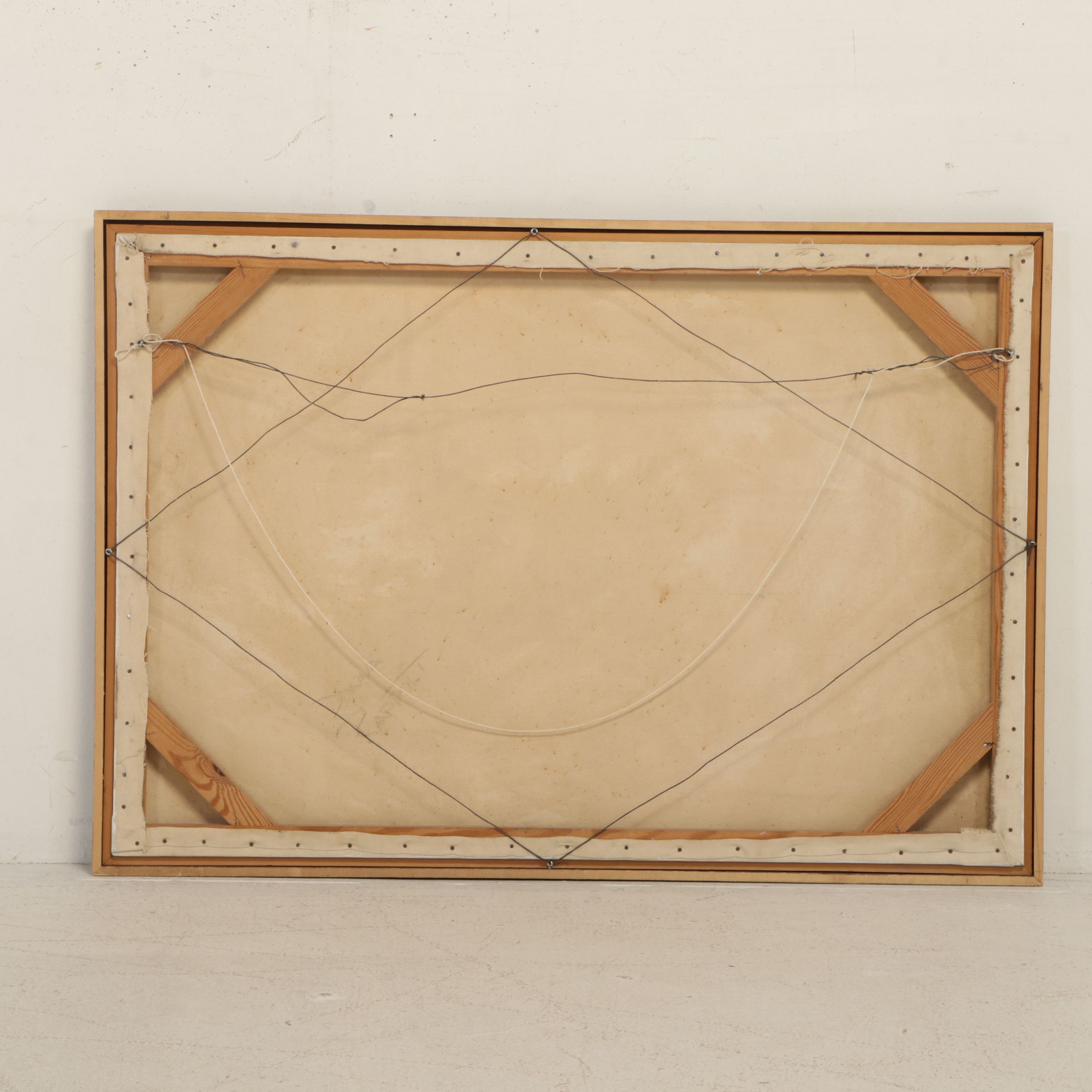 Priscilla A Rappolt Oil Painting "Bacon Hollow, Blue Ridge Mountains," 1977