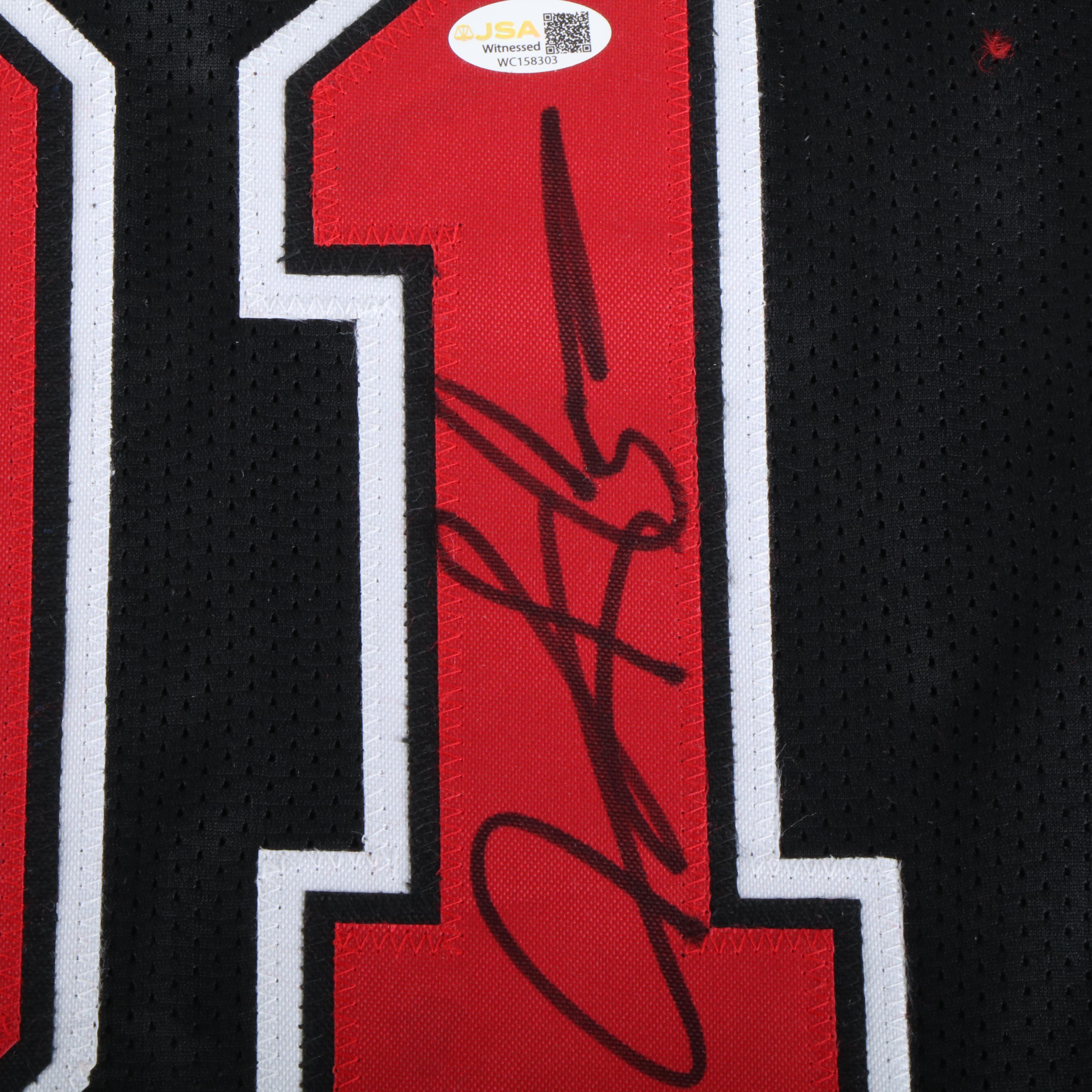 Dennis Rodman Signed Chicago Bulls Basketball Jersey, JSA