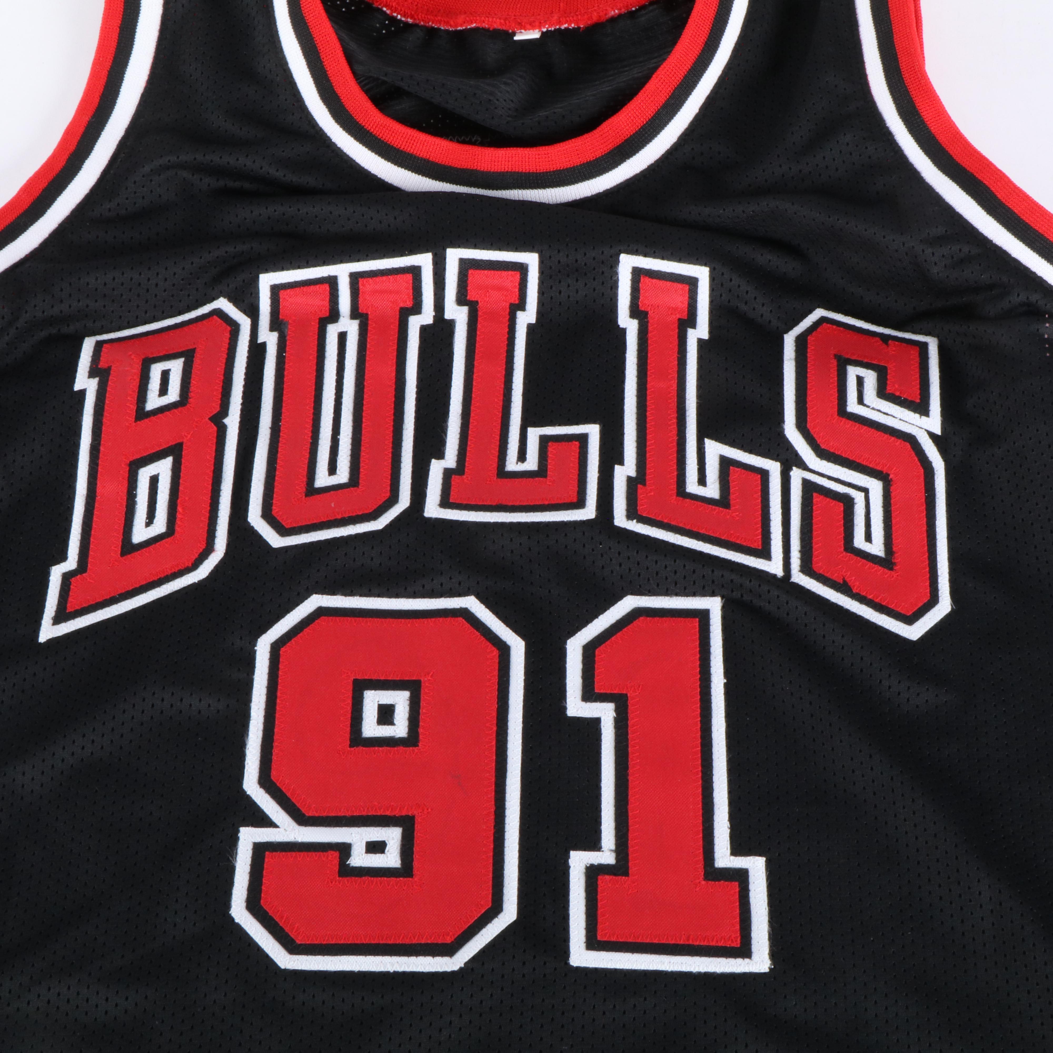 Dennis Rodman Signed Chicago Bulls Basketball Jersey, JSA